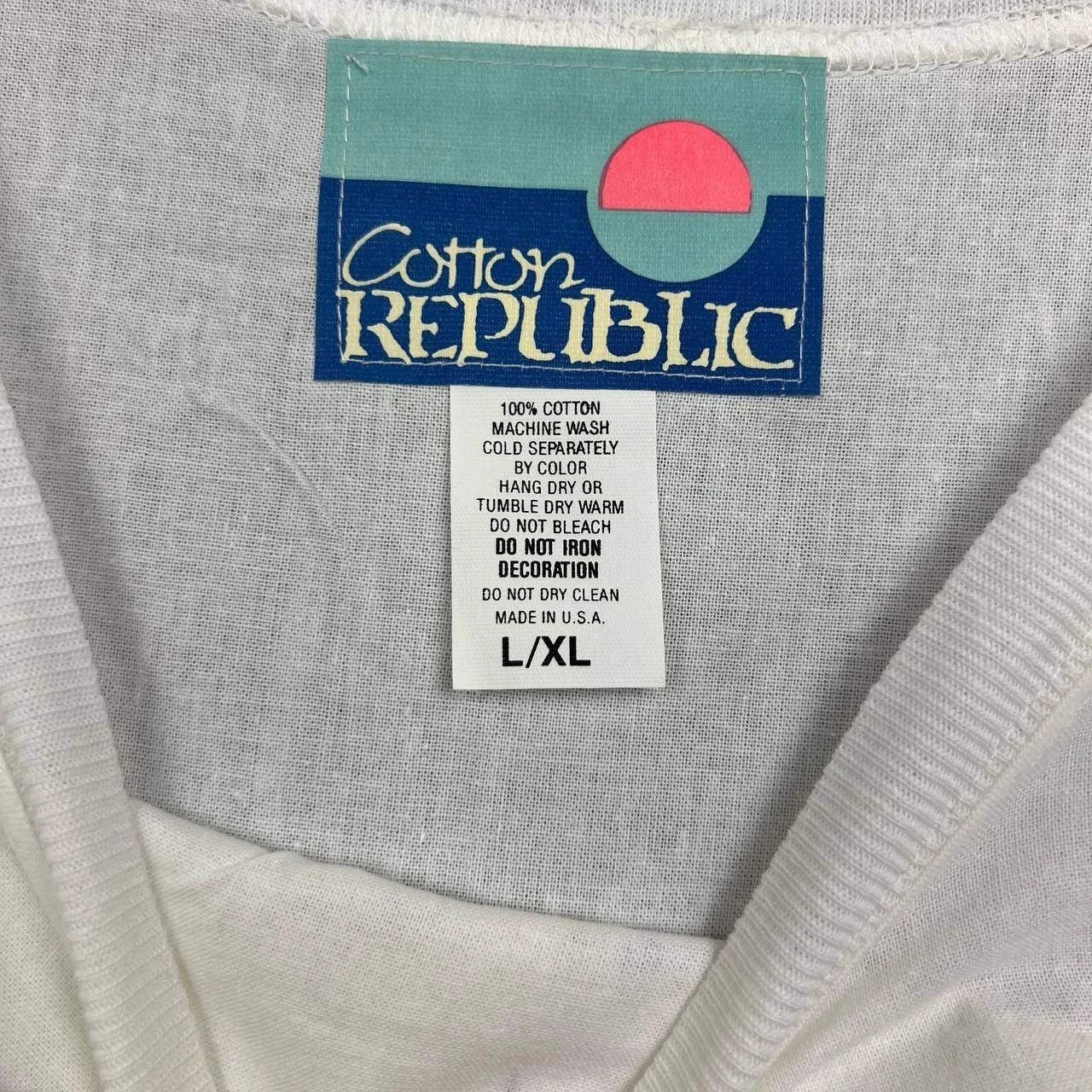 Other Vintage Washington DC Shirt Men L/XL Cotton Republic Size US XL / EU 56 / 4 - 4 Thumbnail