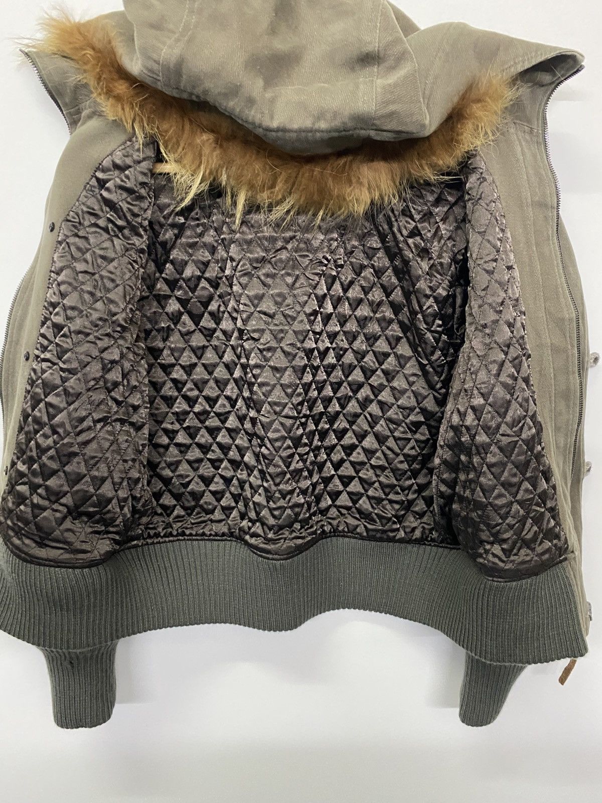Japanese Brand Sun Faded Japanese Brand National Standard Fur Hoodie Jacket Size S / US 4 / IT 40 - 8 Thumbnail