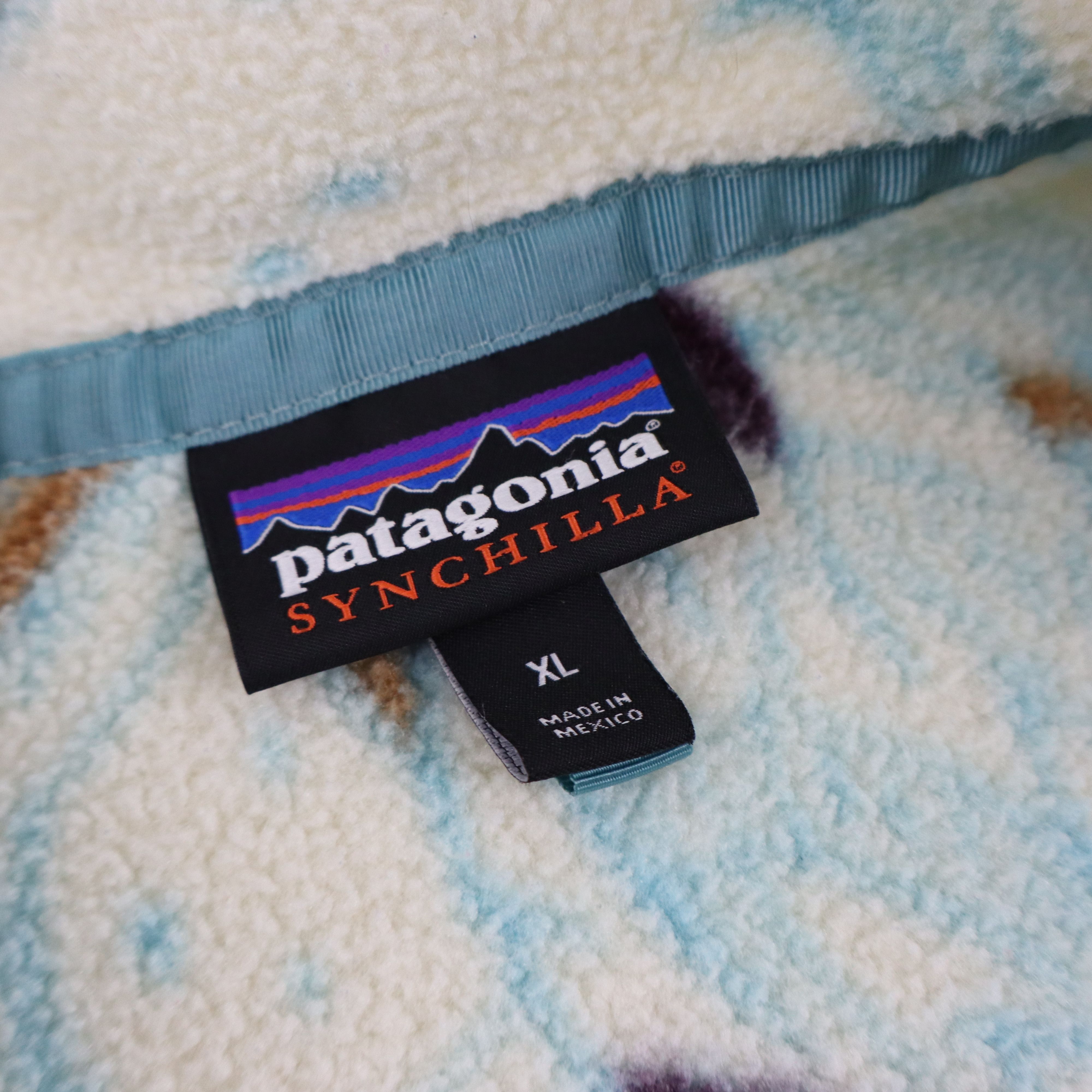 Patagonia × Vintage Patagonia Rare Owl Print All Over Fleece Snap-T Pullover Size US L / EU 52-54 / 3 - 7 Thumbnail