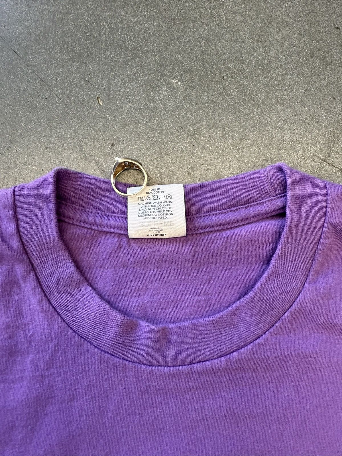 Supreme FW21 Supreme Spahghetti Tee Size US L / EU 52-54 / 3 - 5 Thumbnail