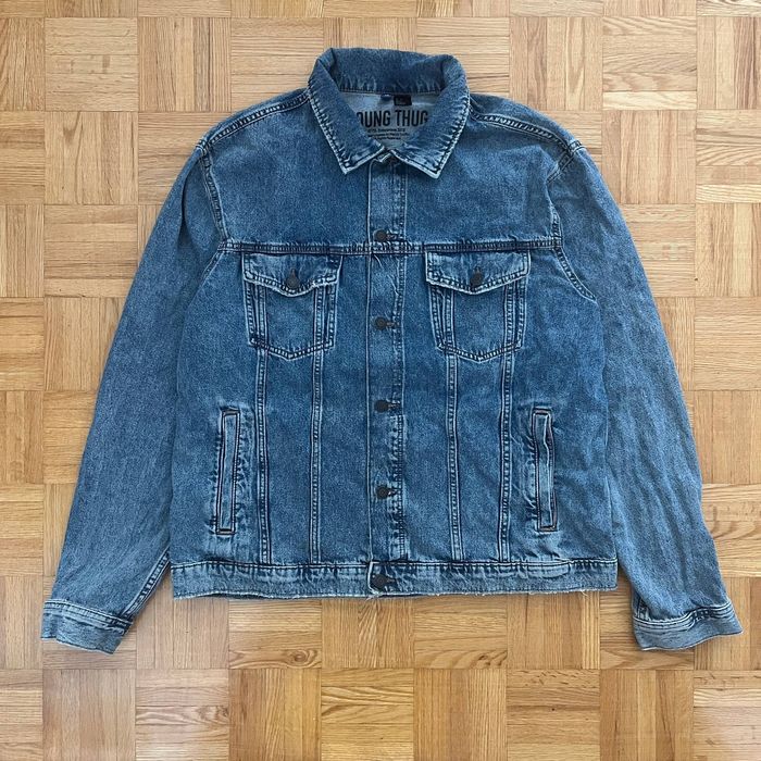 h&m young thug denim jacket