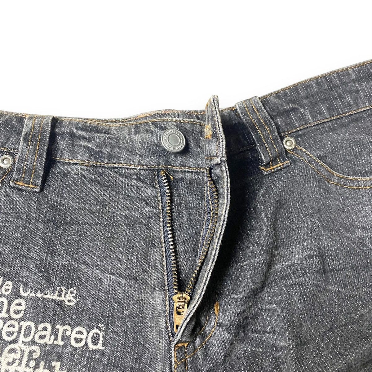Beauty Beast × If Six Was Nine × Japanese Brand Japanese brand wording lightning design flare jeans Size US 30 / EU 46 - 3 Thumbnail