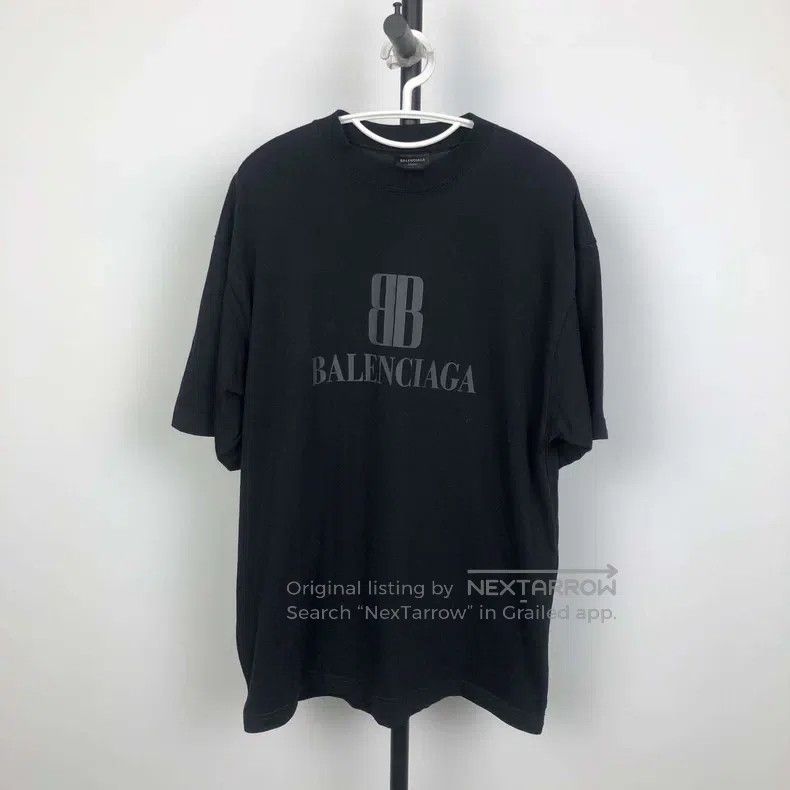 Balenciaga Balenciaga Cotton T-Shirt, XS, Black Size US XS / EU 42 / 0 - 1 Thumbnail