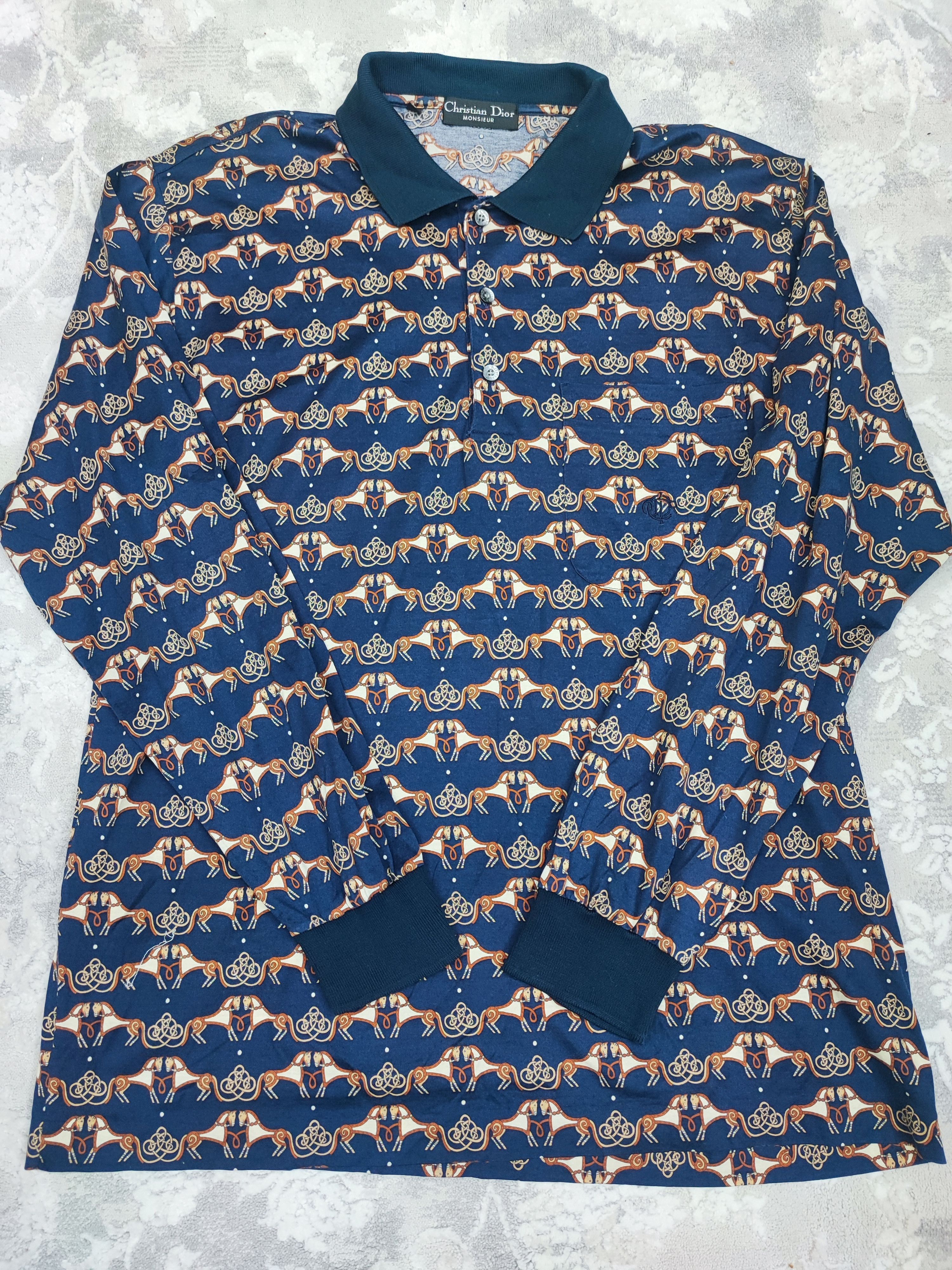 Christian Dior Monsieur Vintage Christian Dior Monsieur Full print Size US L / EU 52-54 / 3 - 3 Thumbnail