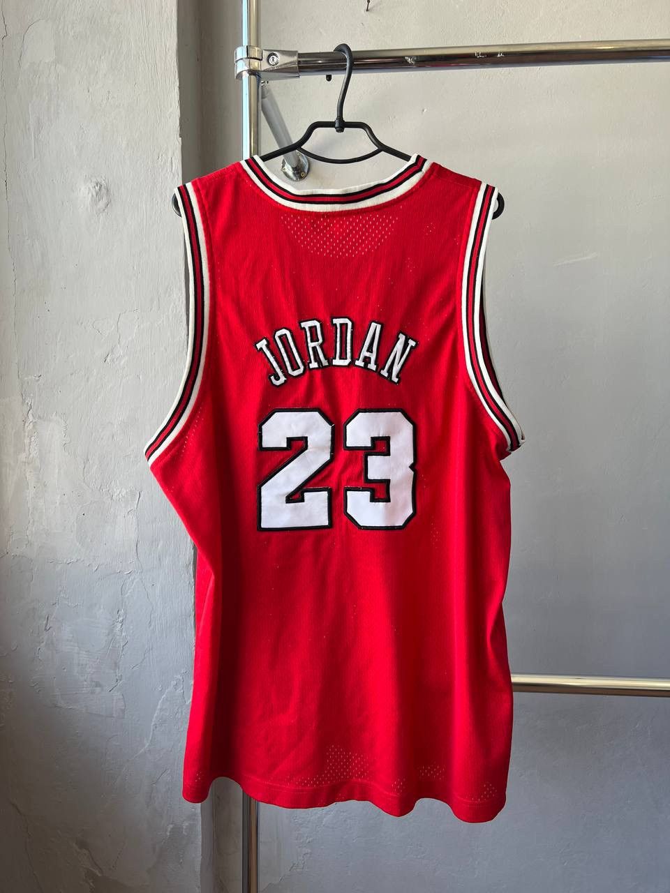 Grailed RARE 1991 EXCLUSIVELY OF ATHLETS NBA CHICAGO BULLS JERSEY Size US XXL / EU 58 / 5 - 14 Thumbnail