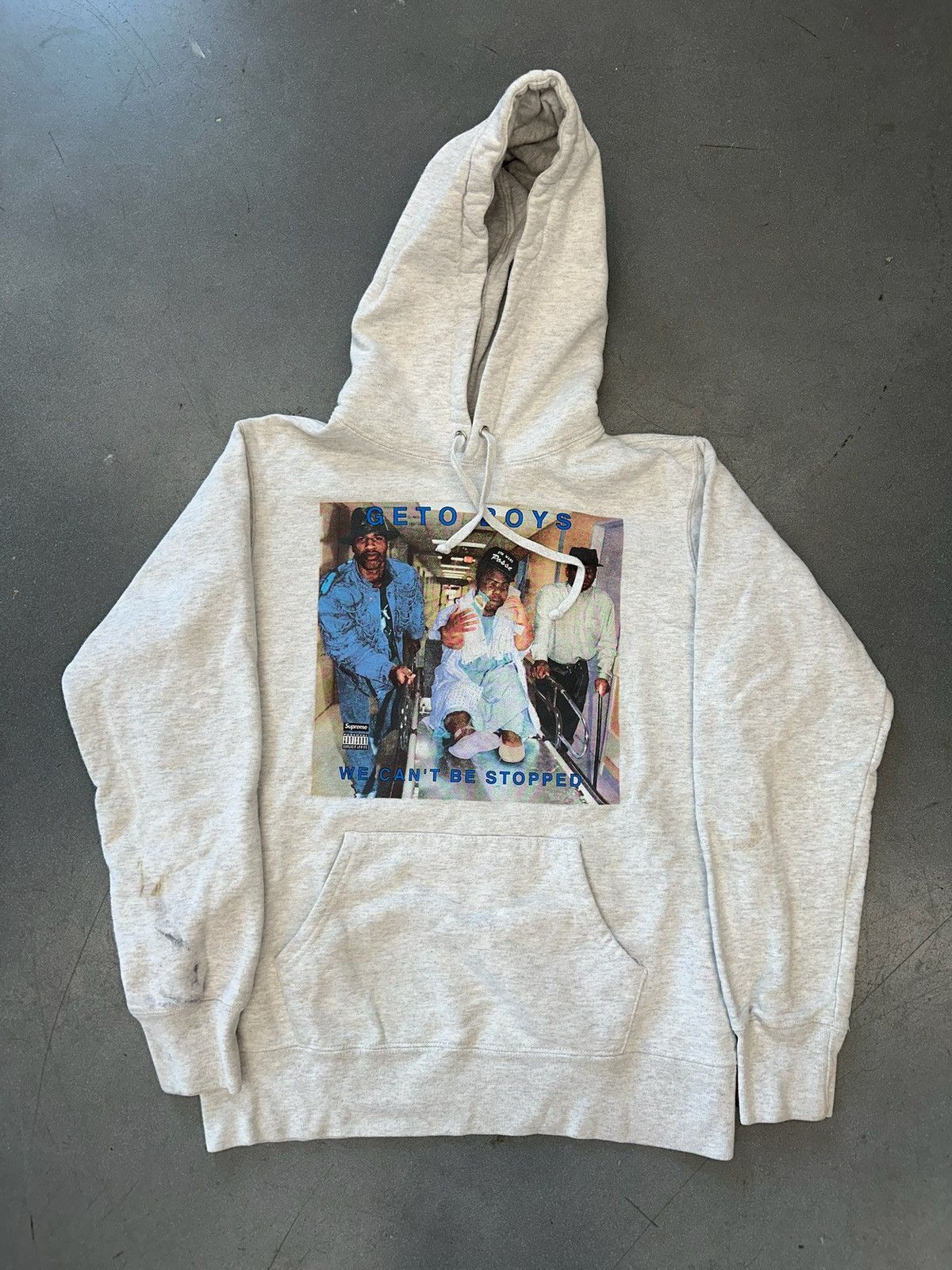 Supreme SS17 Supreme Rap A Lot Records Geto Boys Hooded Sweatshirt Grailed