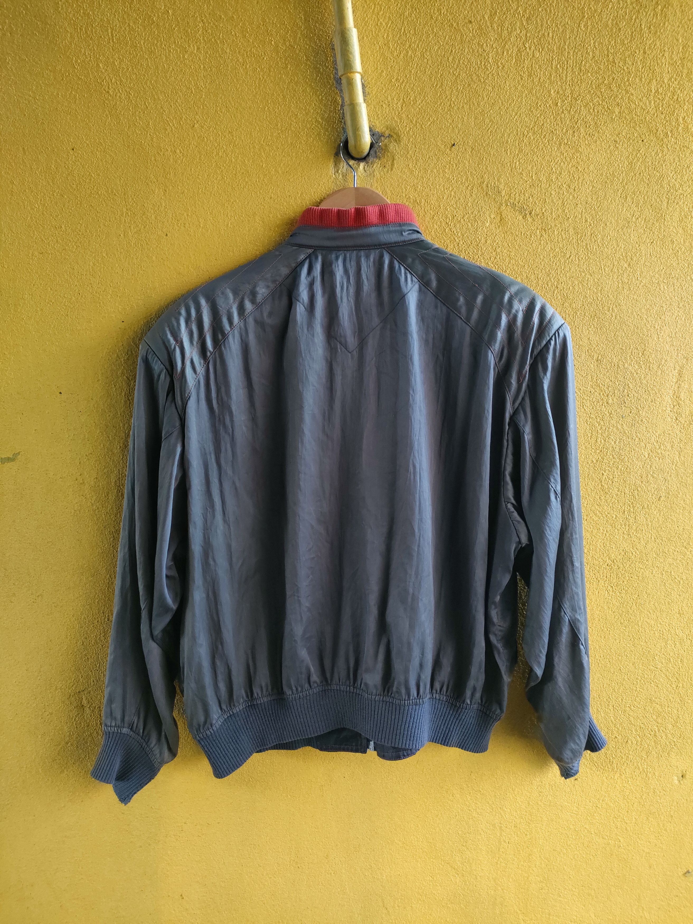 Designer × Issey Miyake Vintage Issey Skyline Bomber Jacket Size US M / EU 48-50 / 2 - 2 Thumbnail