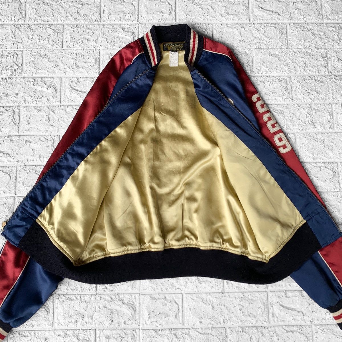 Sugar Cane VINTAGE STYLE EYES SUGAR CANES CLEMSON NYLON BOMBER JACKET Size US M / EU 48-50 / 2 - 4 Thumbnail