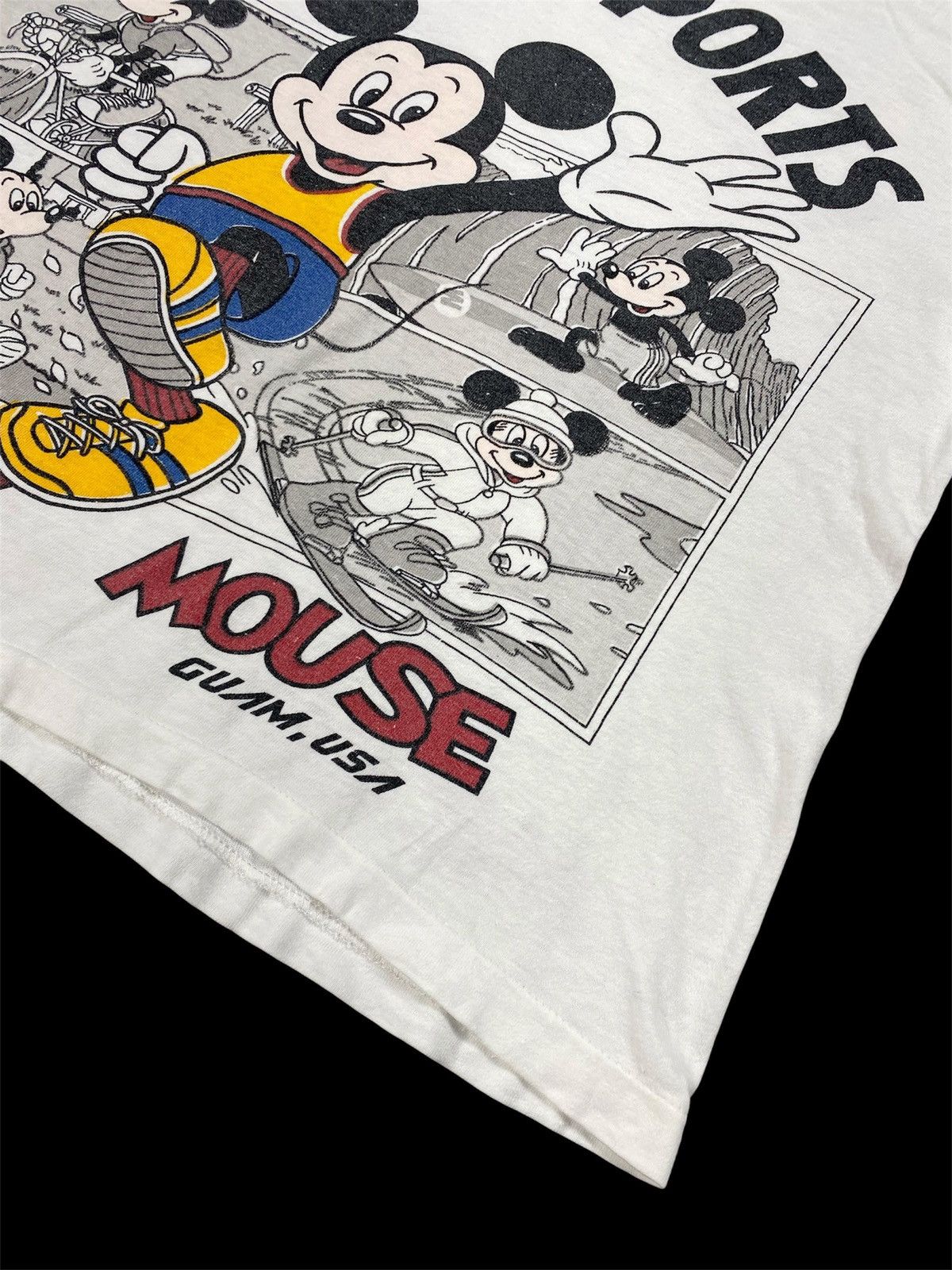 Vintage Vintage Mickey Mouse I Love Sports Sleeveless T-Shirt Size US XS / EU 42 / 0 - 8 Thumbnail