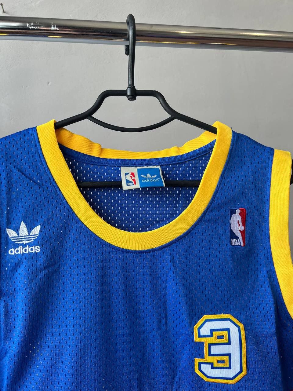 NBA 1987 NBA DENVER NUGGETS #3 IVERSON REMAKE BASKETBALL JERSEY Size US S / EU 44-46 / 1 - 5 Thumbnail