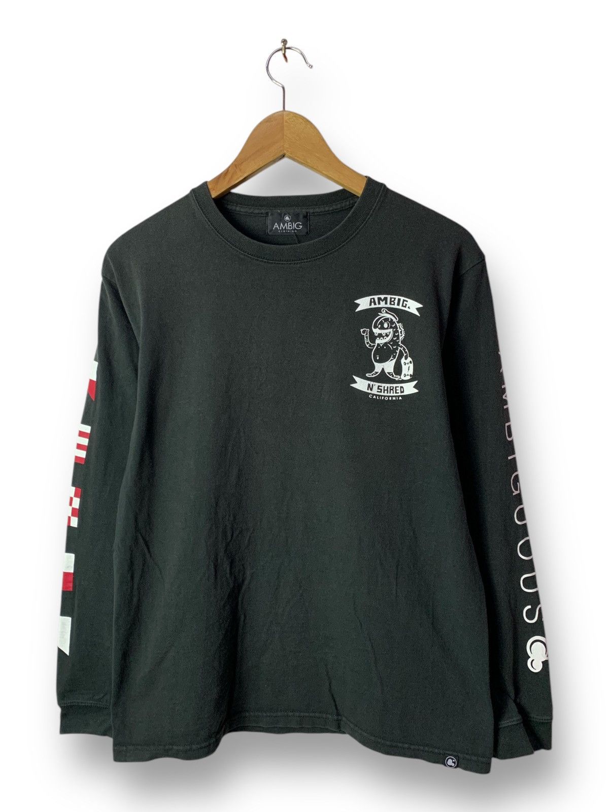 Ambig 🔥 Ambig n Shred California Skate Streetwear Tee Size US M / EU 48-50 / 2 - 1 Thumbnail
