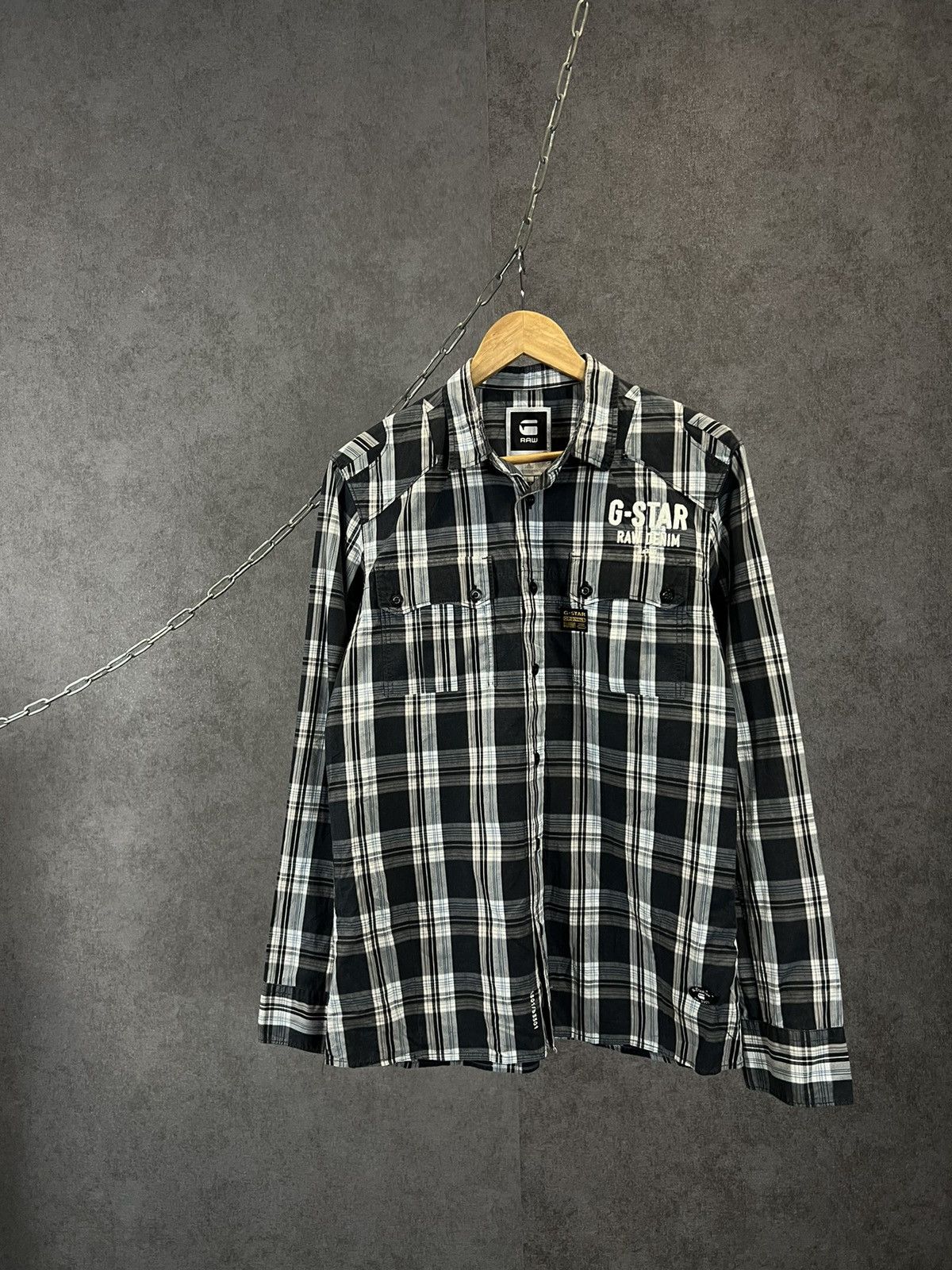G-Star G Star Raw shirt Size US L / EU 52-54 / 3 - 1 Thumbnail