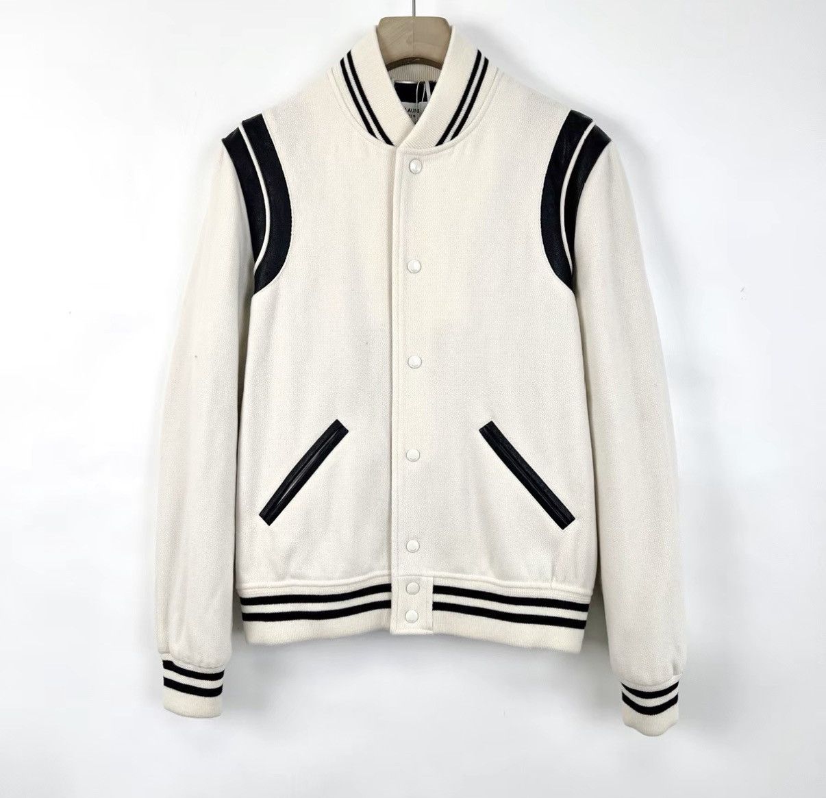 Saint Laurent Paris Saint Laurent SLP Long Sleeve Baseball Jacket K12 Size US M / EU 48-50 / 2 - 1 Thumbnail