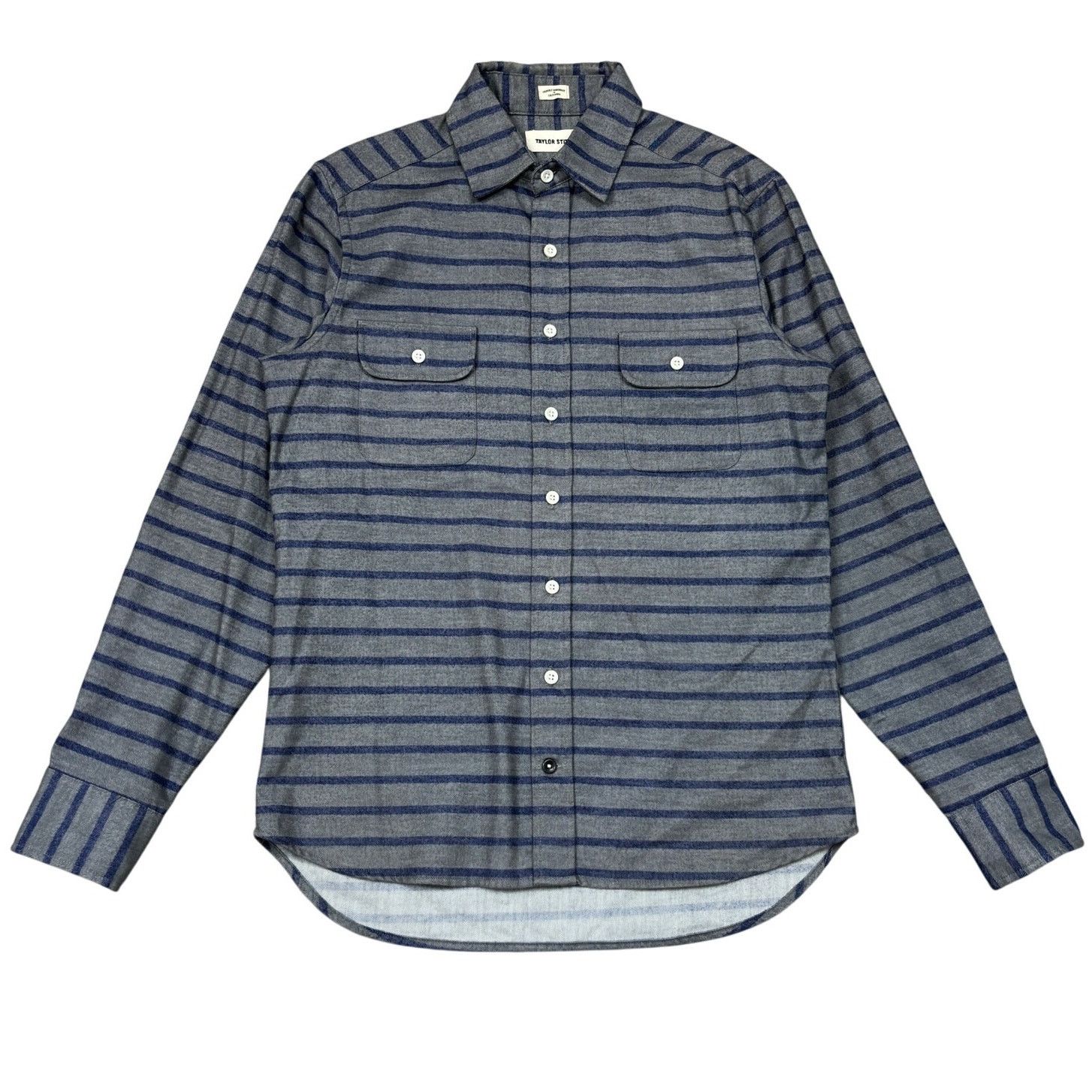 Taylor Stitch Taylor Stitch Striped Flannel Button Up Shirt Men's 36/US XS Size US XS / EU 42 / 0 - 1 Thumbnail