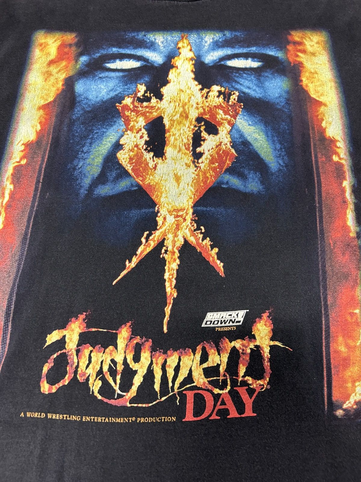WWE Vintage 2004 WWE Judgement Day Undertaker Shirt Size US M / EU 48-50 / 2 - 5 Thumbnail