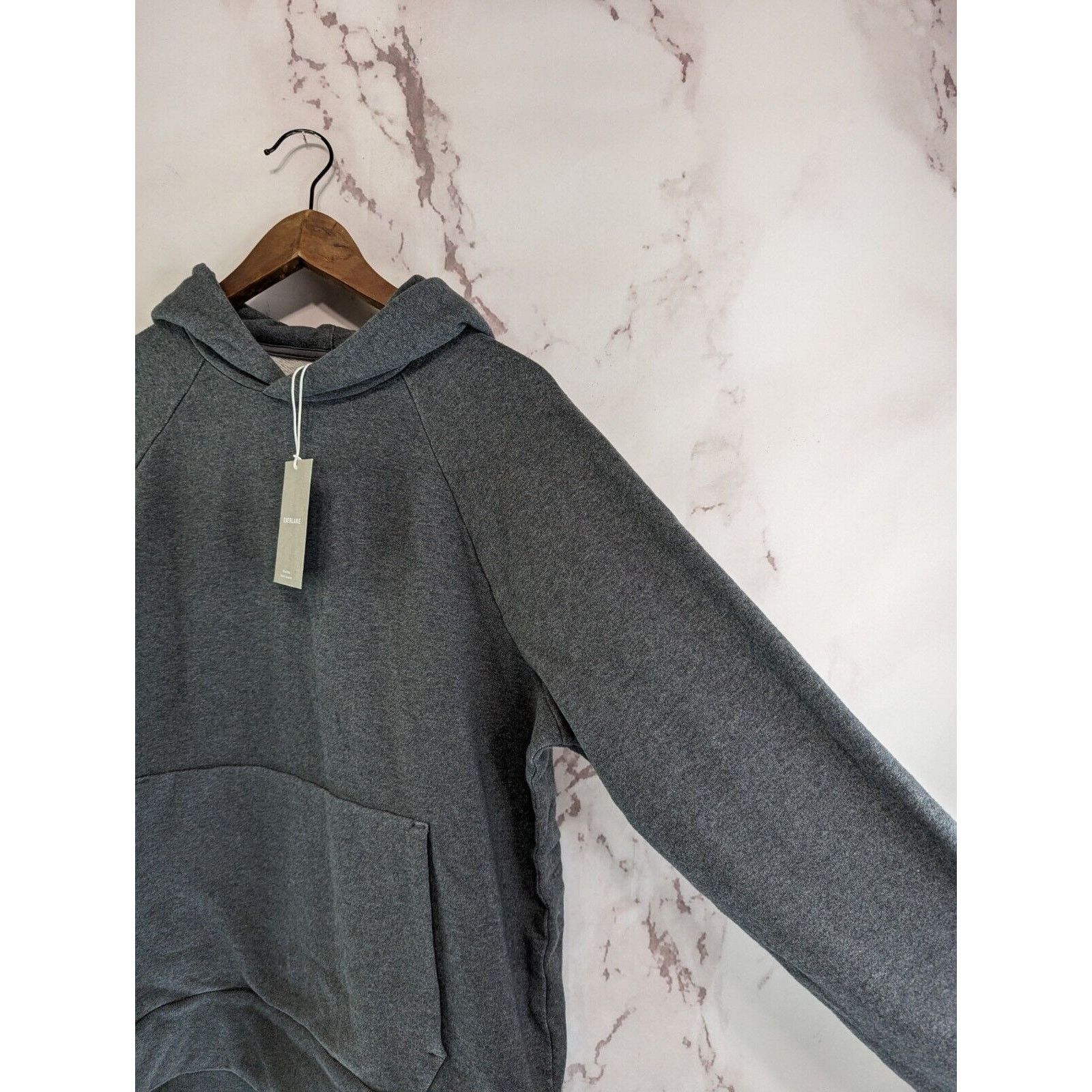 Everlane Everlane Hoodie Men Small Grey The Track Sweatshirt Pullover Size US S / EU 44-46 / 1 - 9 Thumbnail