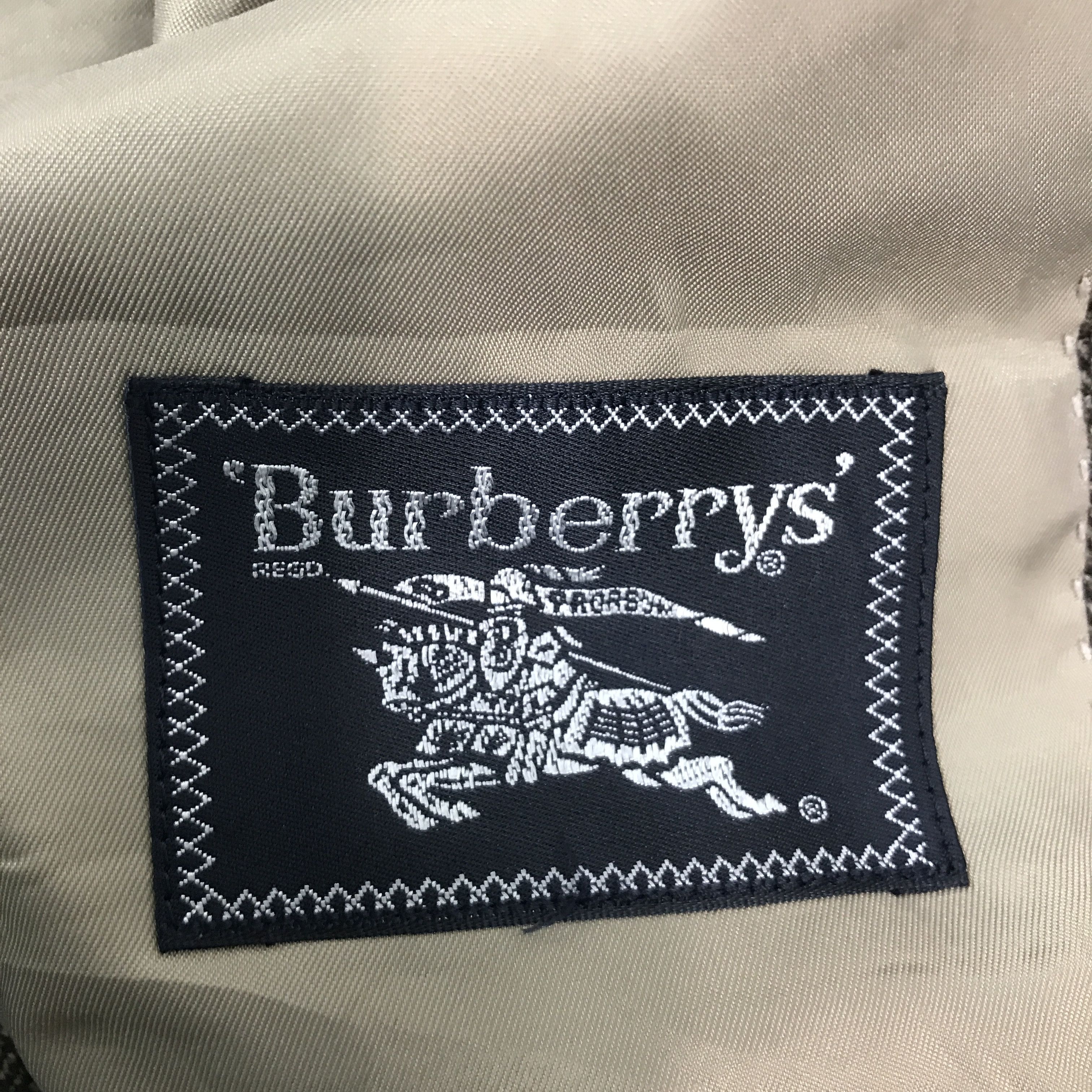 Burberry × Japanese Brand × Vintage Vtg burberrys blazer Wool coat jacket Size US L / EU 52-54 / 3 - 10 Thumbnail