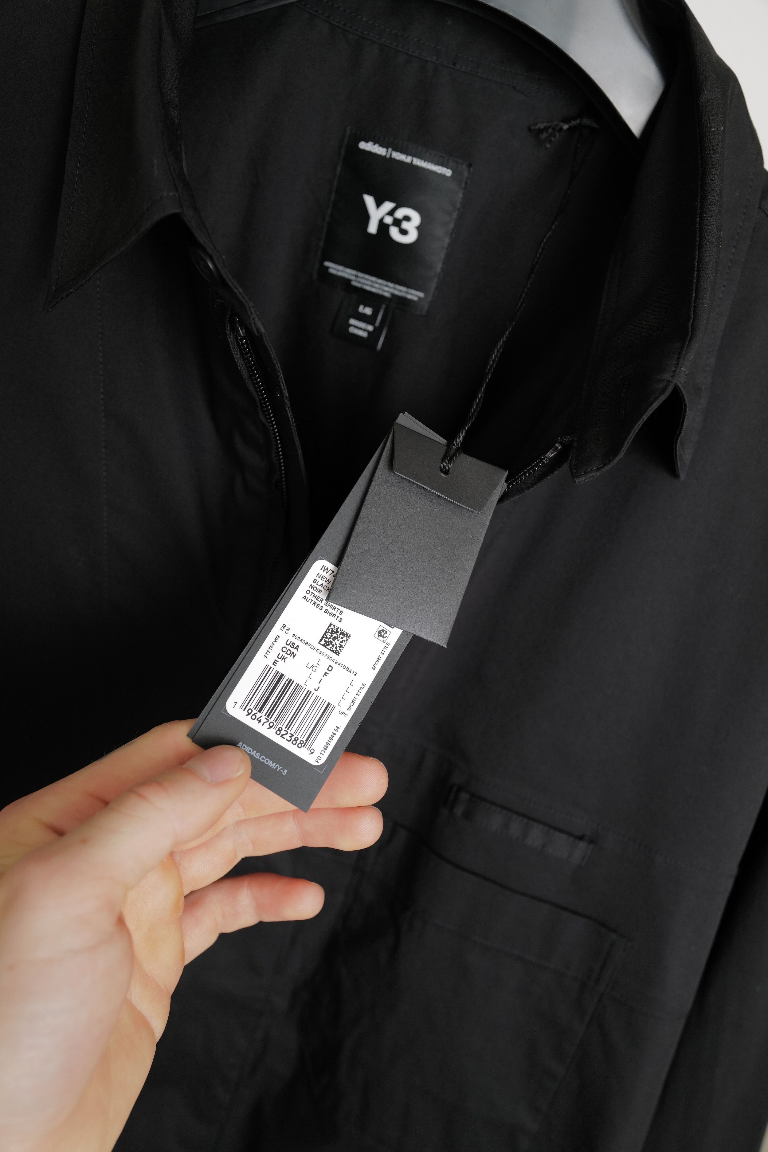Y-3 Yohji Yamamoto Y-3 Long Shirt Size US L / EU 52-54 / 3 - 13 Thumbnail