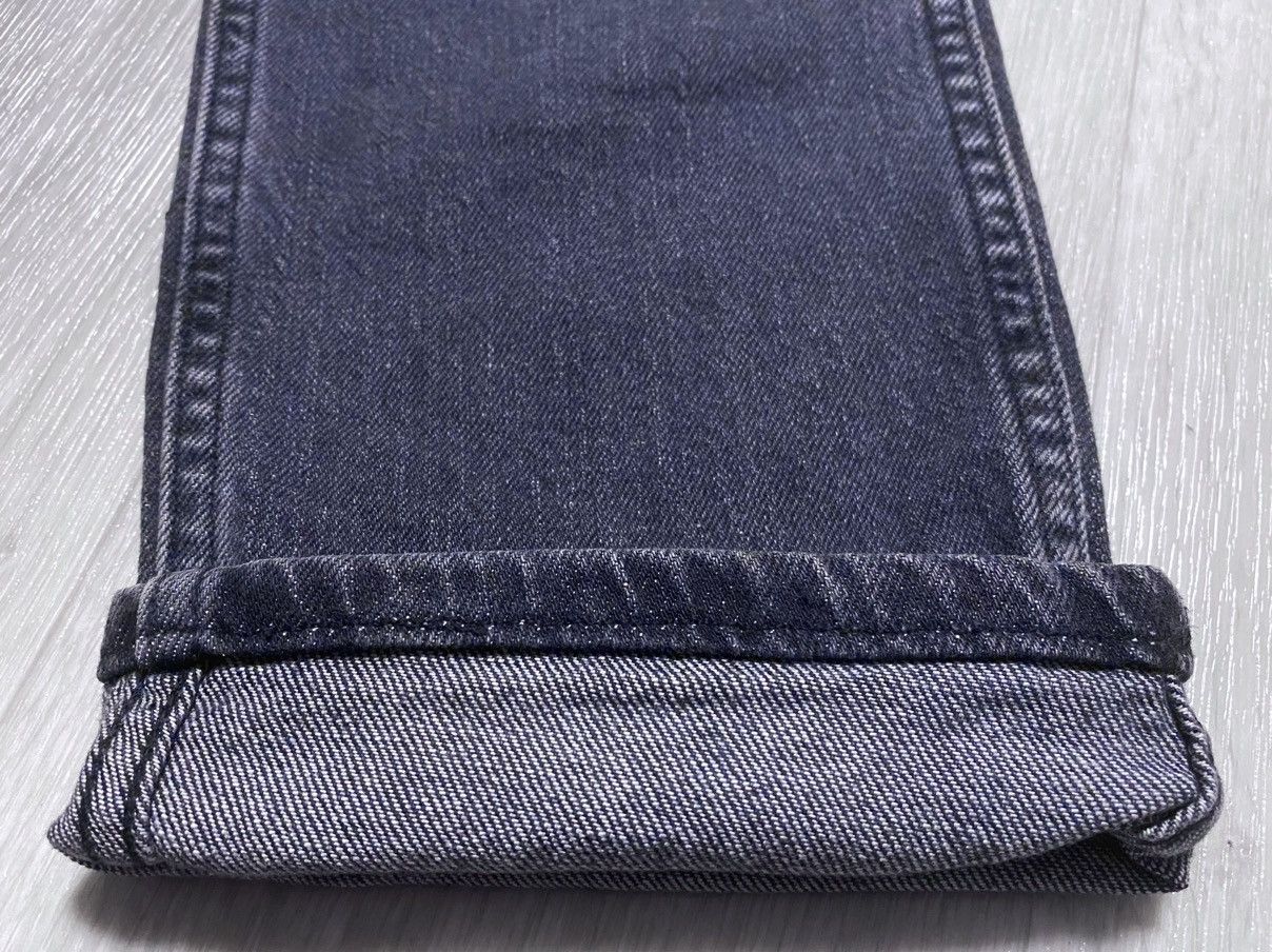 Levi's Made & Crafted Levi’s Line 8 Graphite Black Washed Cropped Jeans Denim Mom Size 28" / US 6 / IT 42 - 10 Thumbnail