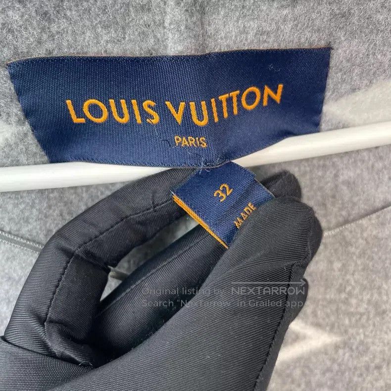 Louis Vuitton Louis Vuitton Long bathrobe coat in light grey with full p Size 4XL / US 24-26 - 4 Thumbnail