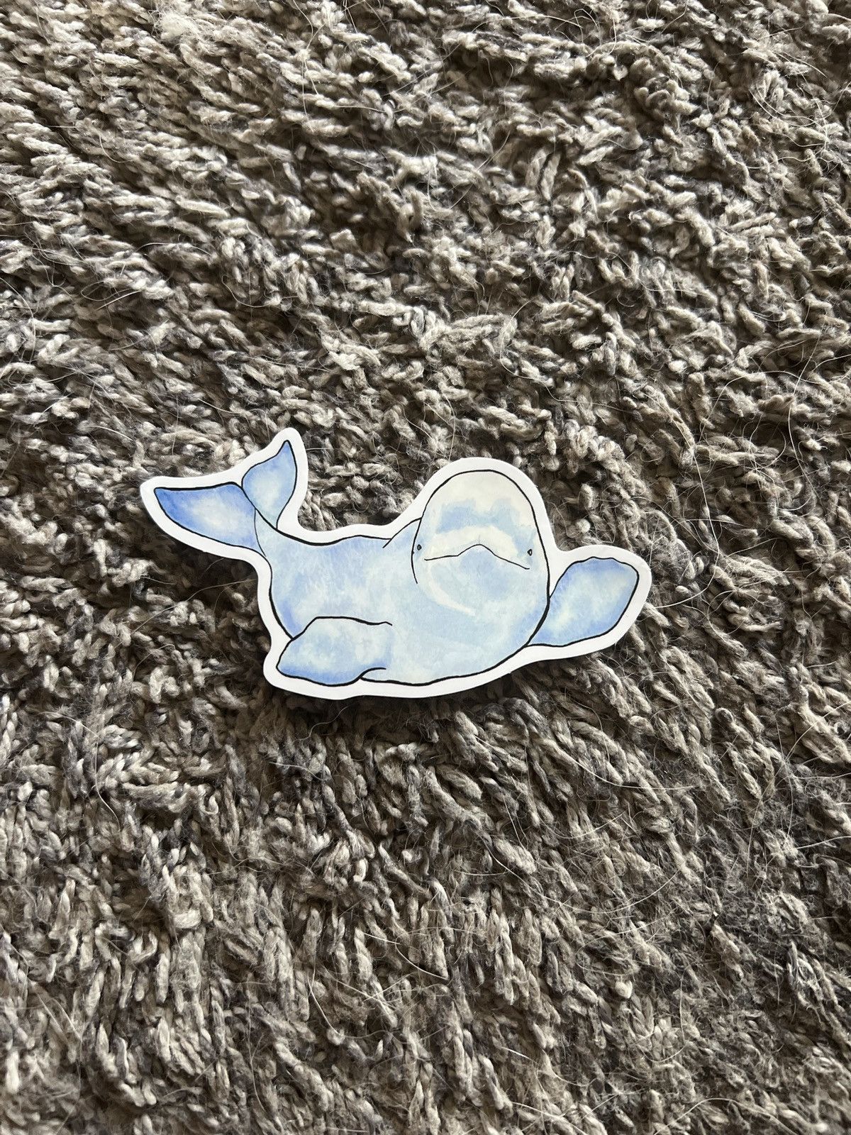 Hypebeast Beluga Whale Sticker Size ONE SIZE - 1 Thumbnail