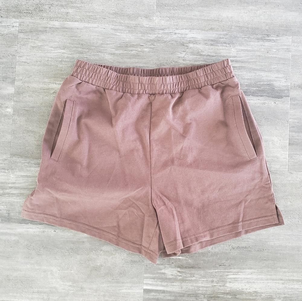 Shein Chocolate SHEIN High Waisted Sweat Short Size 32" / US 10 / IT 46 - 1 Thumbnail