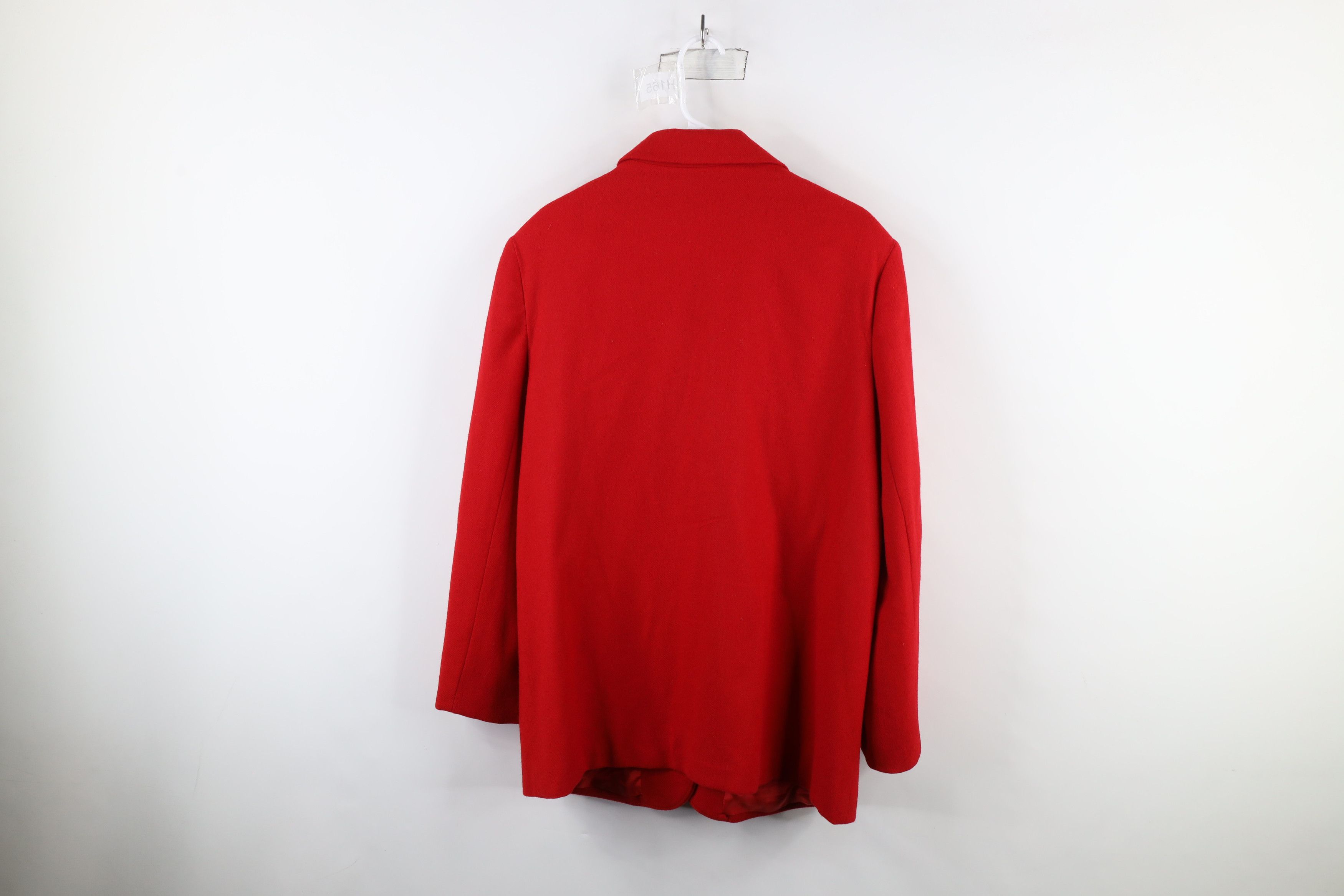 Vintage Vintage 90s Streetwear One Button Blazer Suit Jacket Red Size XXL / US 16-18 / IT 52-54 - 12 Thumbnail