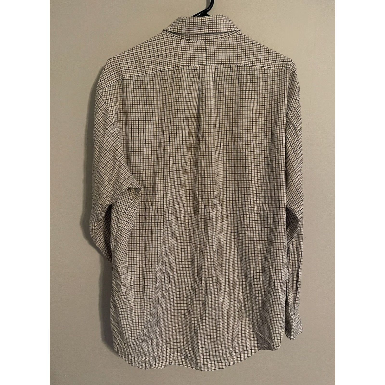 Polo Ralph Lauren Polo Ralph Lauren Yarmouth White Check Button Up Shirt Men's 15.5 34/35 L/S Size US L / EU 52-54 / 3 - 4 Thumbnail