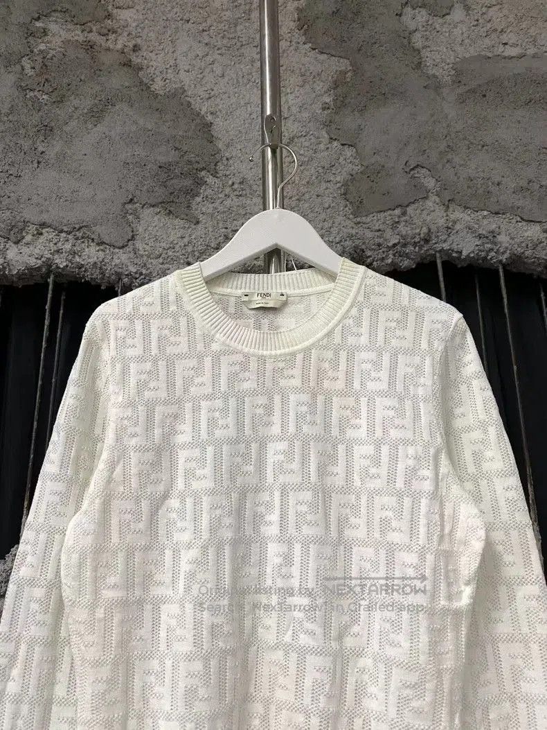 Fendi Fendi Monogram Long Sleeve Top . Size US M / EU 48-50 / 2 - 3 Thumbnail