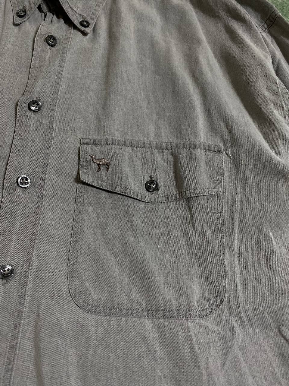 Camel × Vintage Camel Vintage Cotton Shirt Embroidered Logo Y2K Size US L / EU 52-54 / 3 - 9 Thumbnail