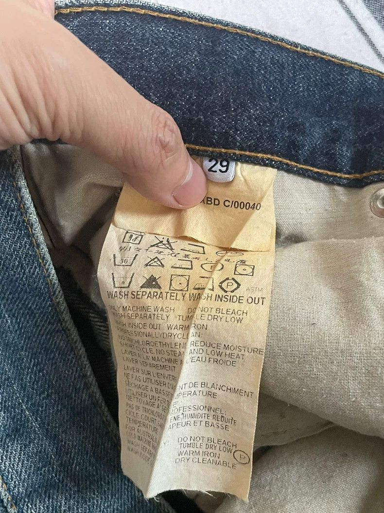 Helmut Lang HELMUT LANG Straight leg wash blue jeans Size US 29 - 4 Thumbnail