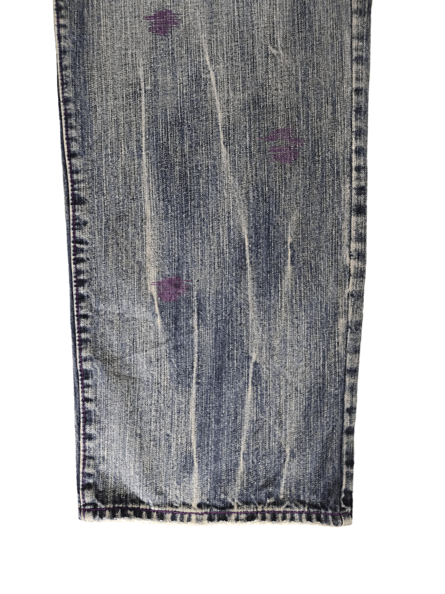 JNCO W42 Baggy Jeans LRG Embroidered Distress Denim Wide Leg Jnco Size US 42 / EU 58 - 7 Thumbnail