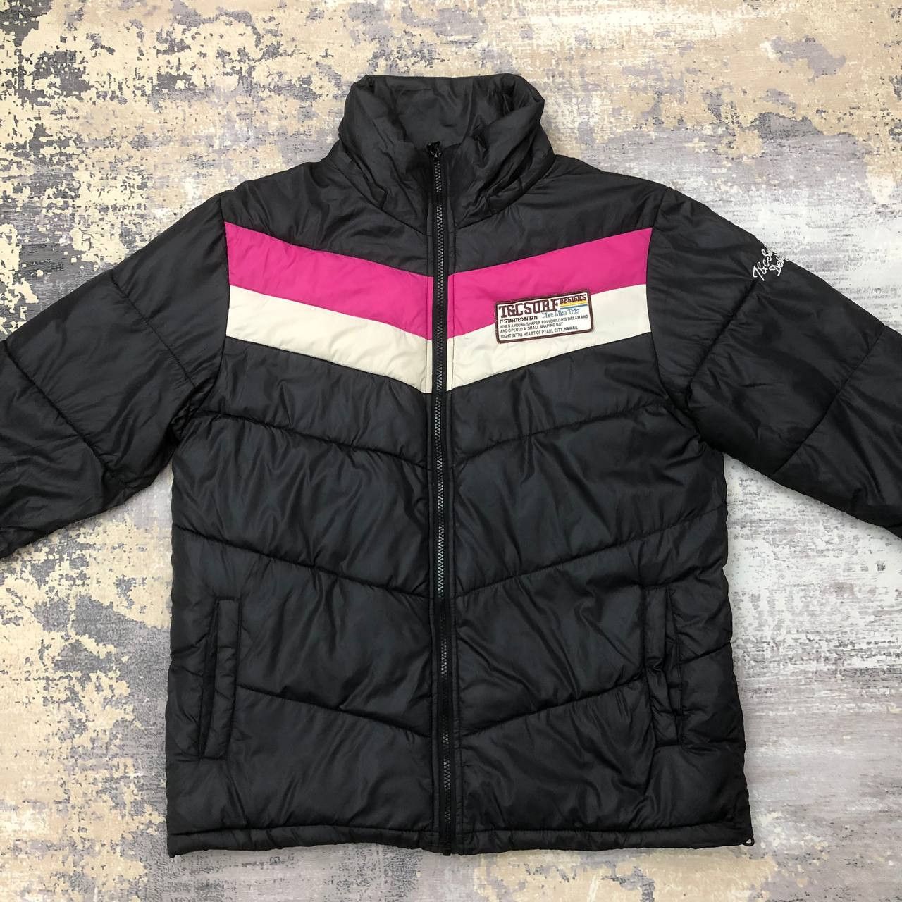 Japanese Brand Y111. T&C SURF DESIGNS ALOHA PUFFER WINTER JACKET Size US M / EU 48-50 / 2 - 2 Thumbnail