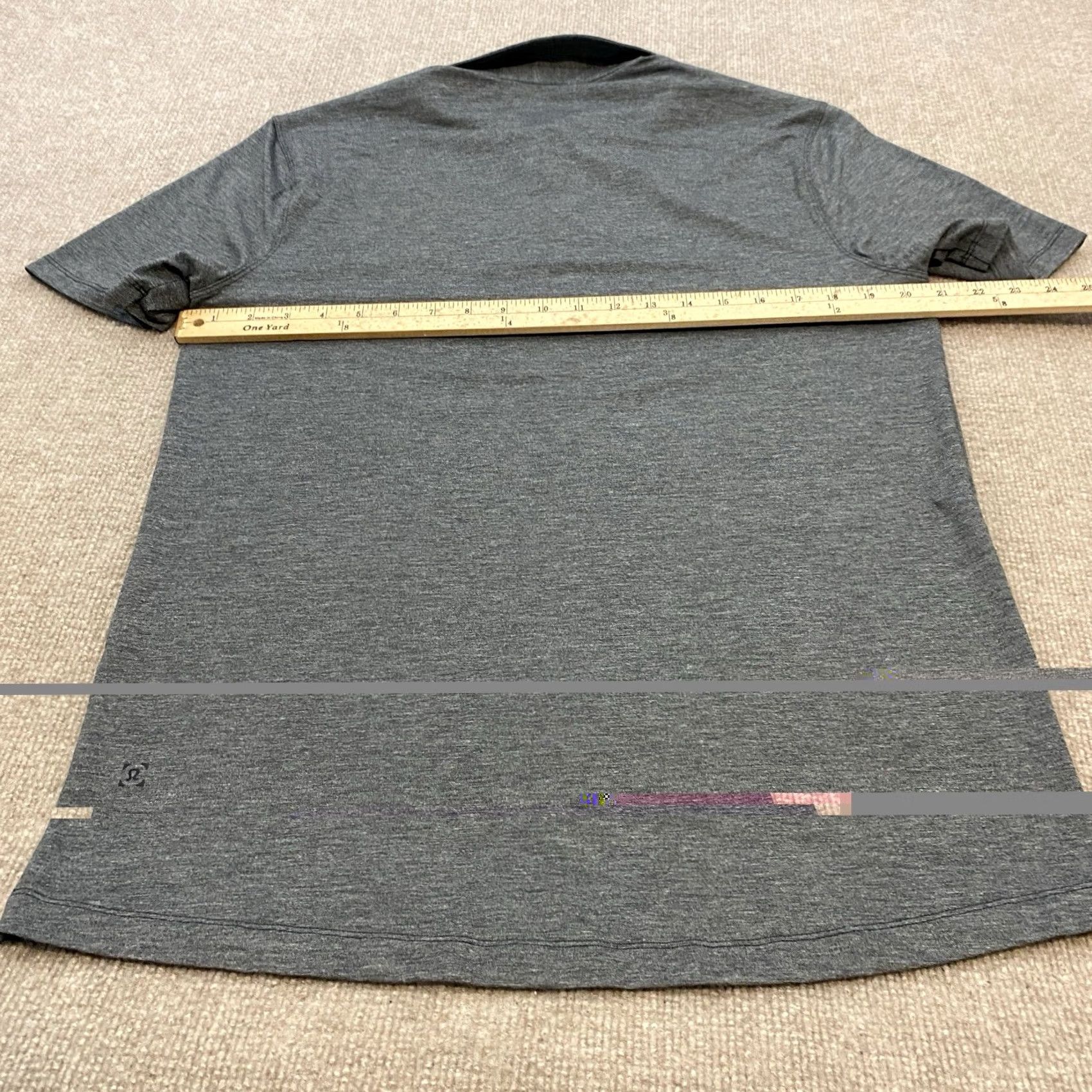 Lululemon Lululemon Polo Shirt Mens Large Gray Performance Golf Athletic Stretch Logo Shirt Size US L / EU 52-54 / 3 - 7 Thumbnail