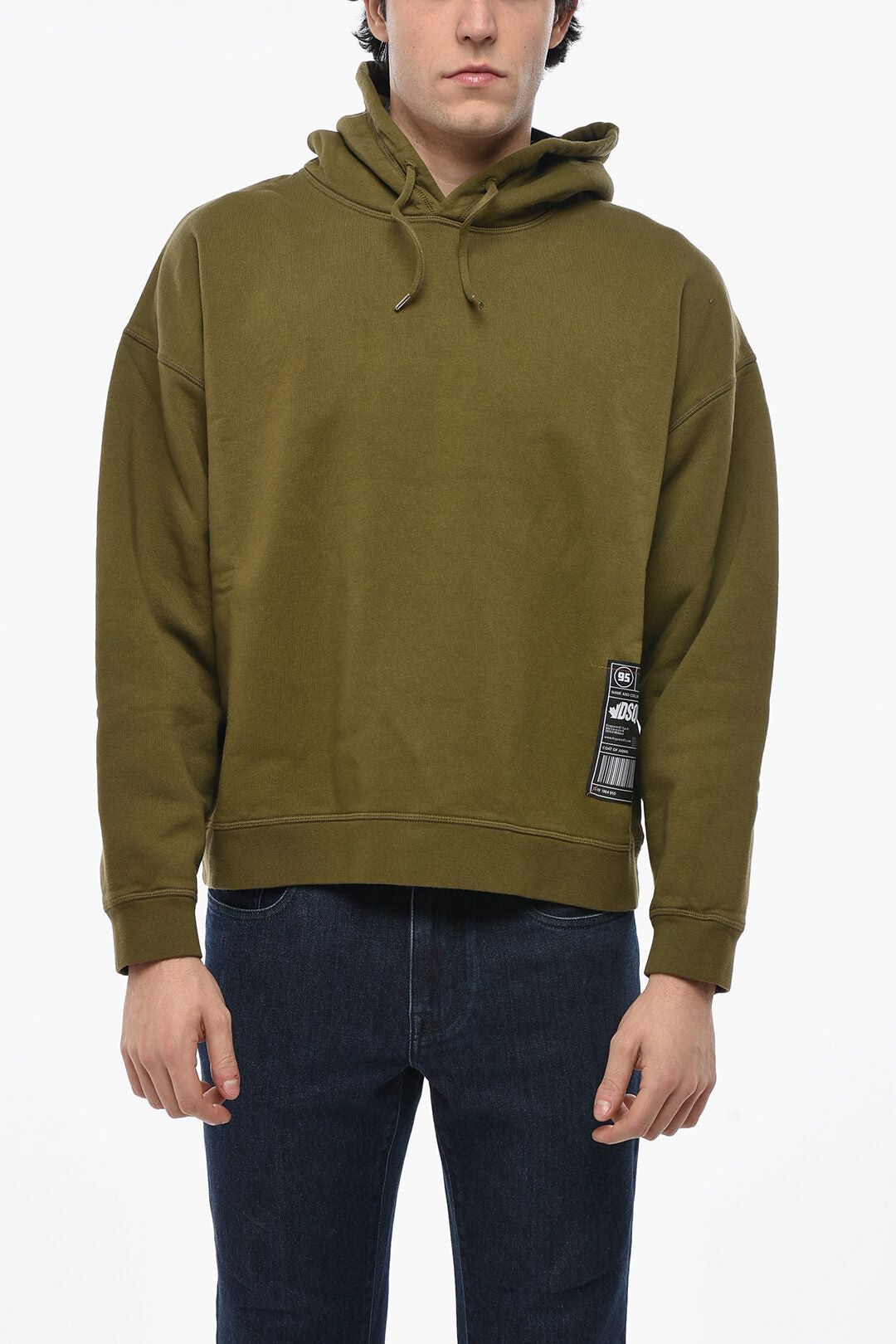 Dsquared2 Cotton Relaxed-Fit Hoodie Size US XL / EU 56 / 4 - 1 Thumbnail
