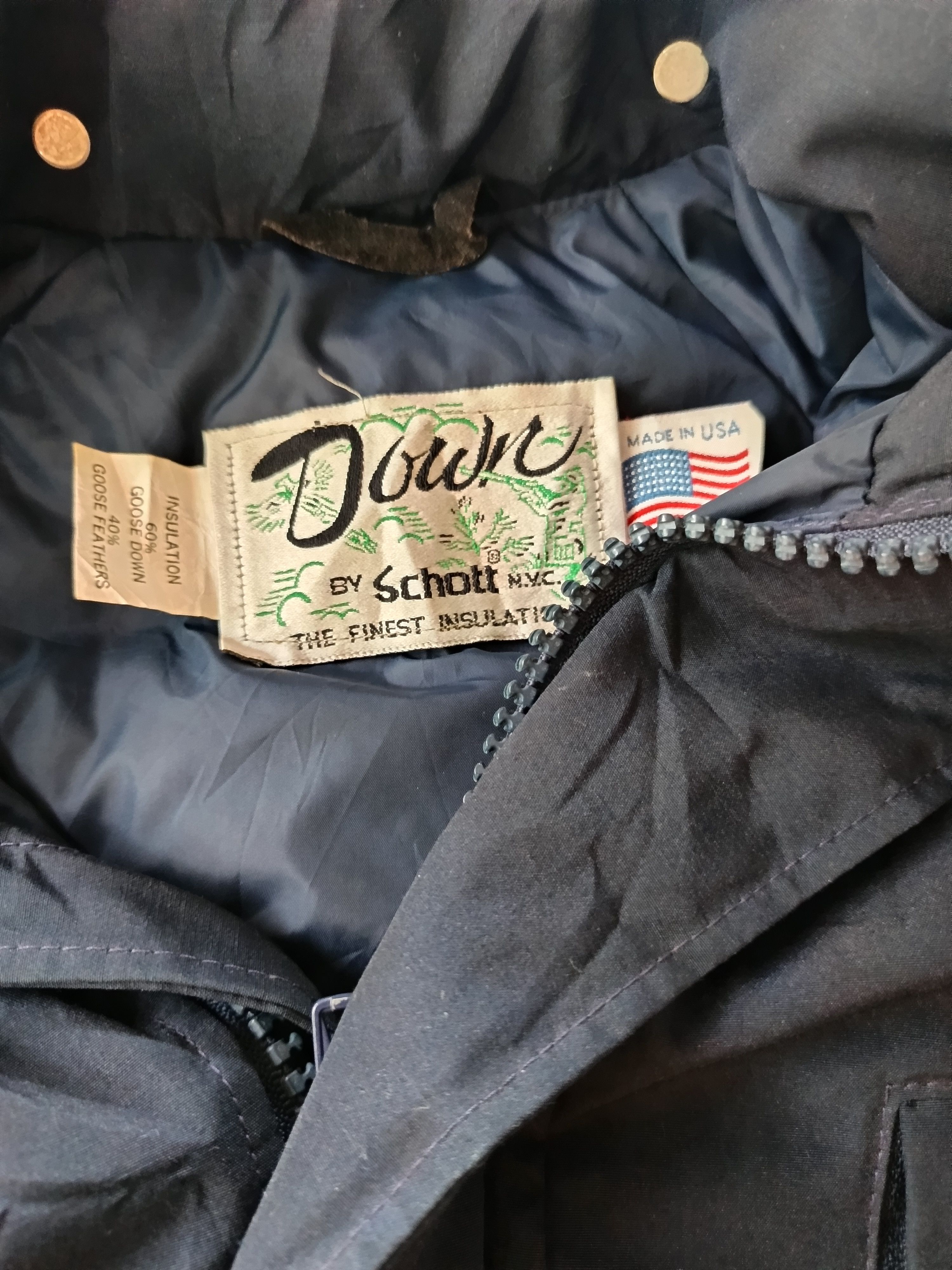 Vintage down jacket