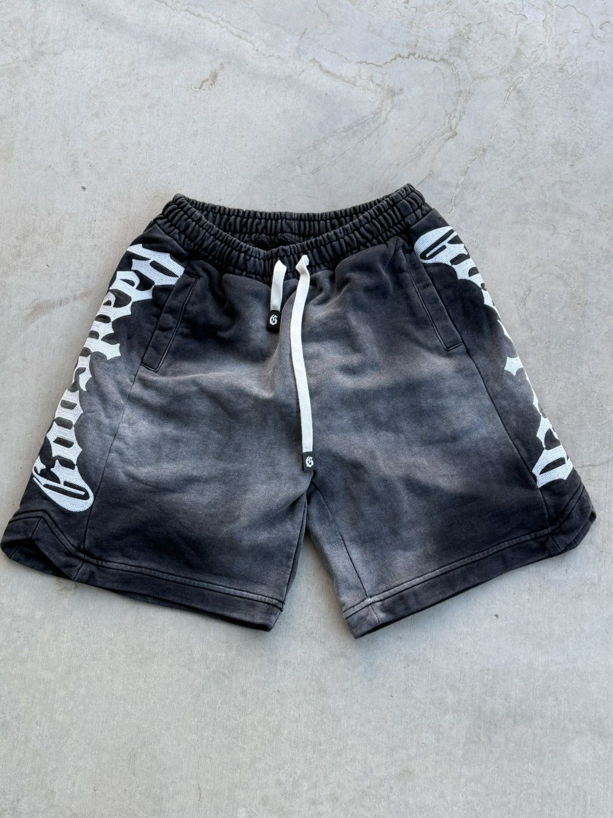 Godspeed Godspeed Courtside Shorts Black / Grey Wash – Size Small Size US 30 / EU 46 - 1 Thumbnail