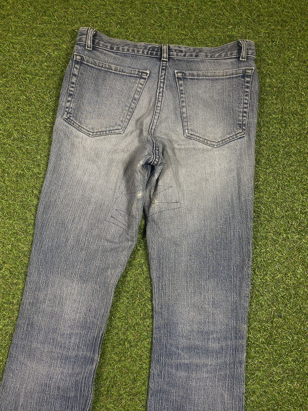 Vintage Vintage 90s Japanese jeans distressed streetwear style Size 30" / US 8 / IT 44 - 6 Thumbnail