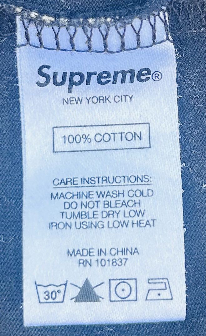 Supreme Supreme Hearts Top Tee S/S Black Size US M / EU 48-50 / 2 - 4 Thumbnail
