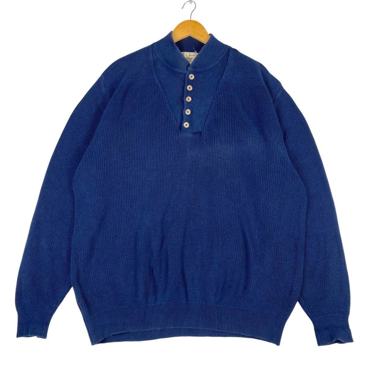 L.L. Bean × Vintage 💥 VTG LL BEAN BAGGY SUNFADED SWEATSHIRT Size US XXL / EU 58 / 5 - 1 Thumbnail