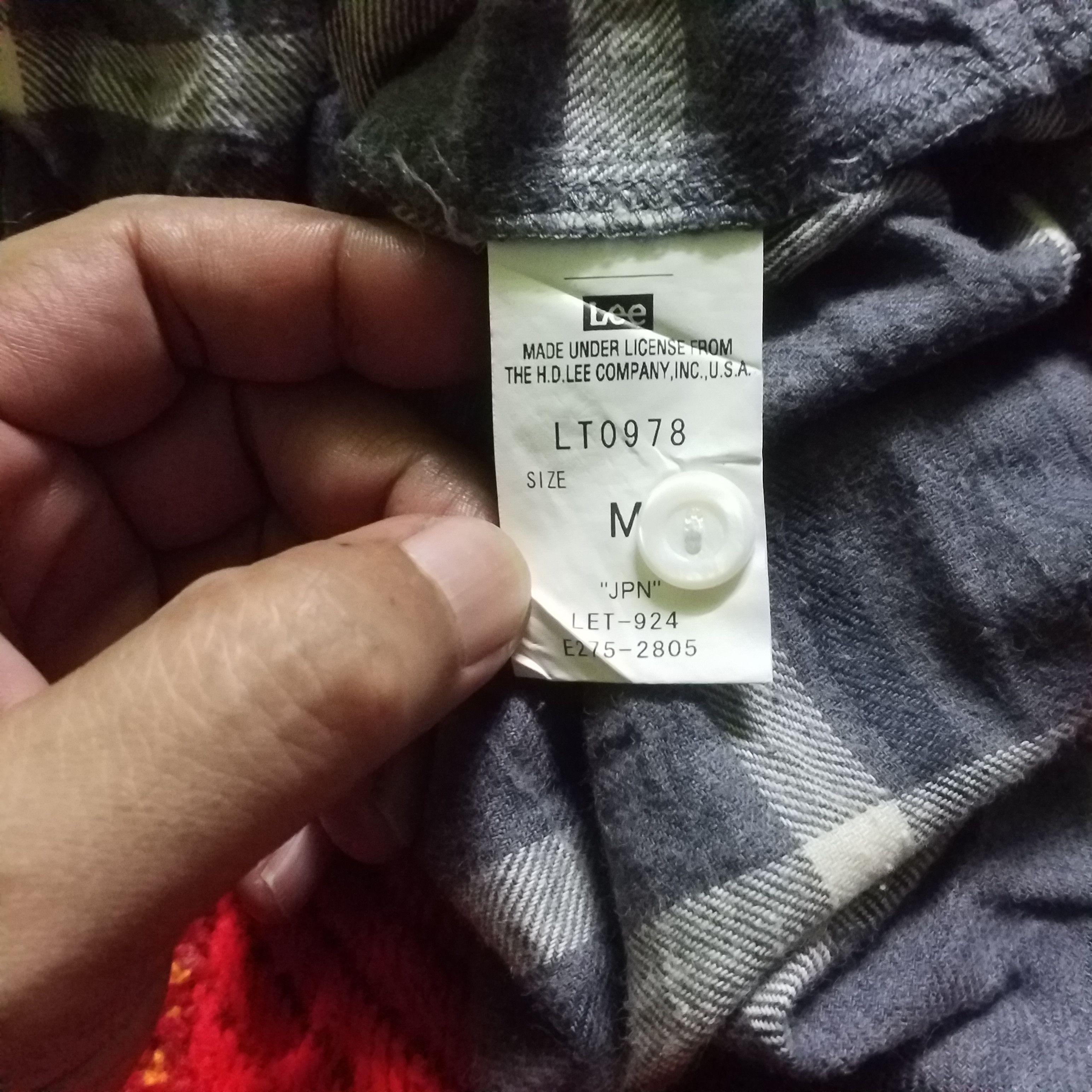 Lee VINTAGE LEE UNION MADE JPN LONG SHIRT Size M / US 6-8 / IT 42-44 - 6 Thumbnail