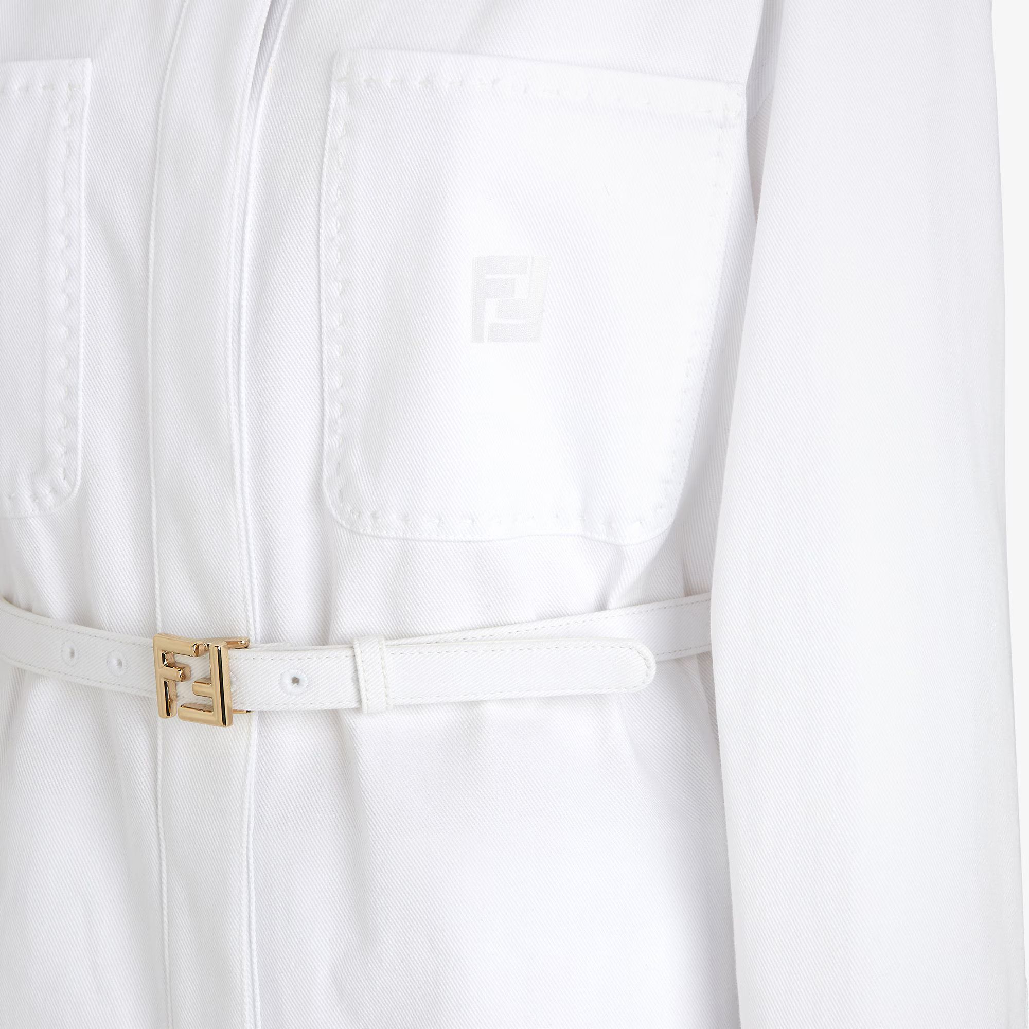Fendi o1loc1c0824 Jacket in White Size XS / US 0-2 / IT 36-38 - 3 Thumbnail