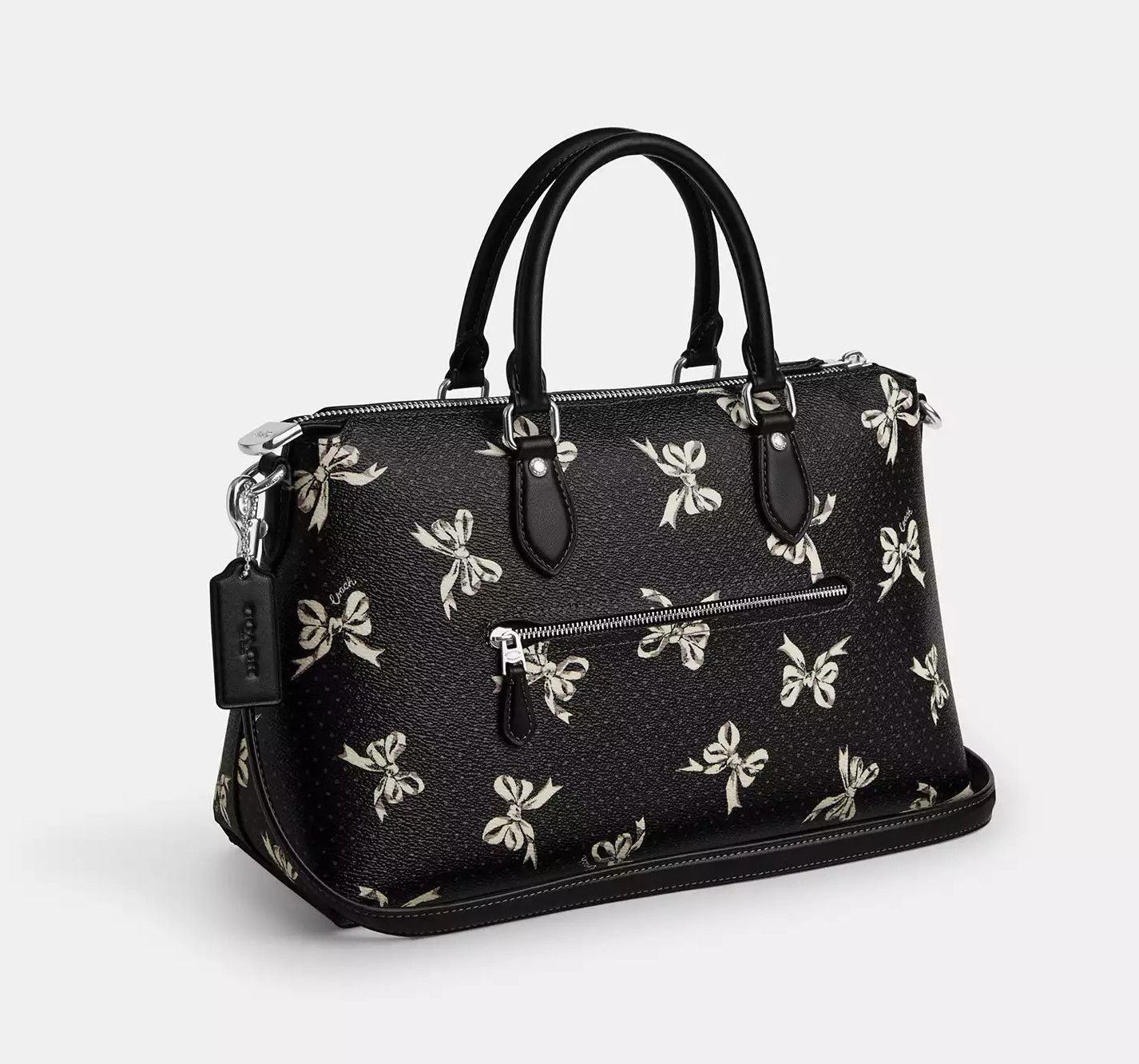 Georgia Stachel Bag With Bow Print CAA76