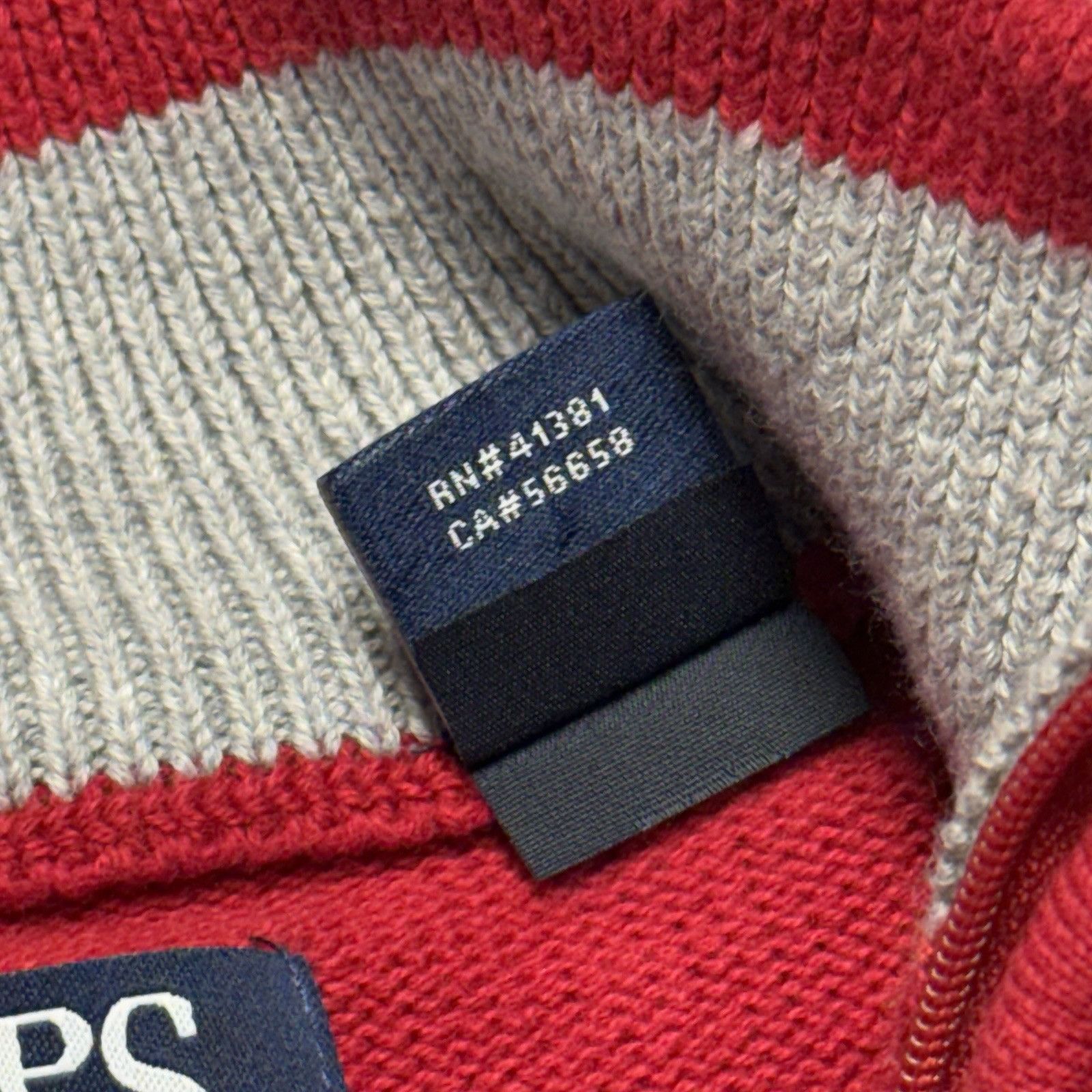 Chaps Ralph Lauren Chaps Ralph Lauren Knit Sweater Adult Large 22x25 Red Winter Size US L / EU 52-54 / 3 - 5 Thumbnail