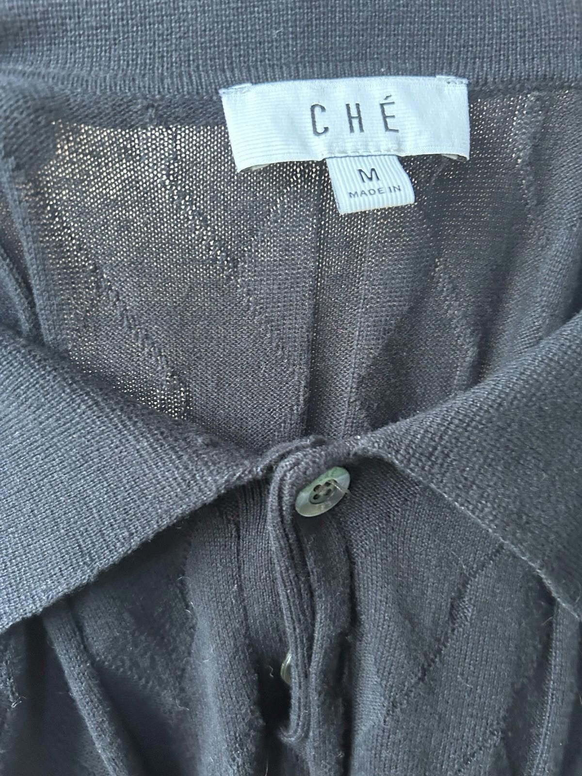 Designer Ché Studios Knit Polo – Excellent Condition – Size M Luxury Size US M / EU 48-50 / 2 - 6 Thumbnail