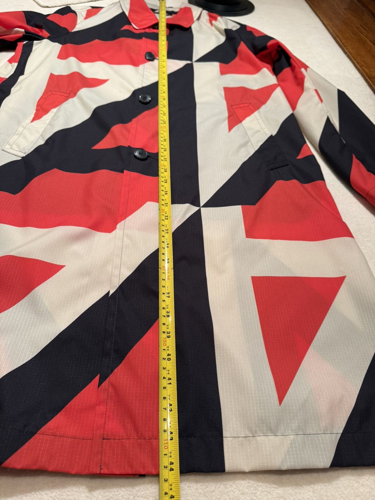 Dries Van Noten SS22 Dries Van Noten Geometric Antwerp long coat jacket Size US M / EU 48-50 / 2 - 11 Thumbnail