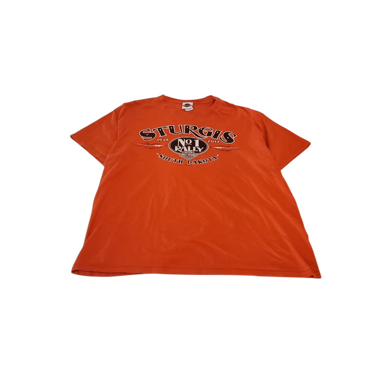 Harley Davidson 2012 Harley Davidson X Sturgis Script T-Shirt Size US XL / EU 56 / 4 - 1 Thumbnail