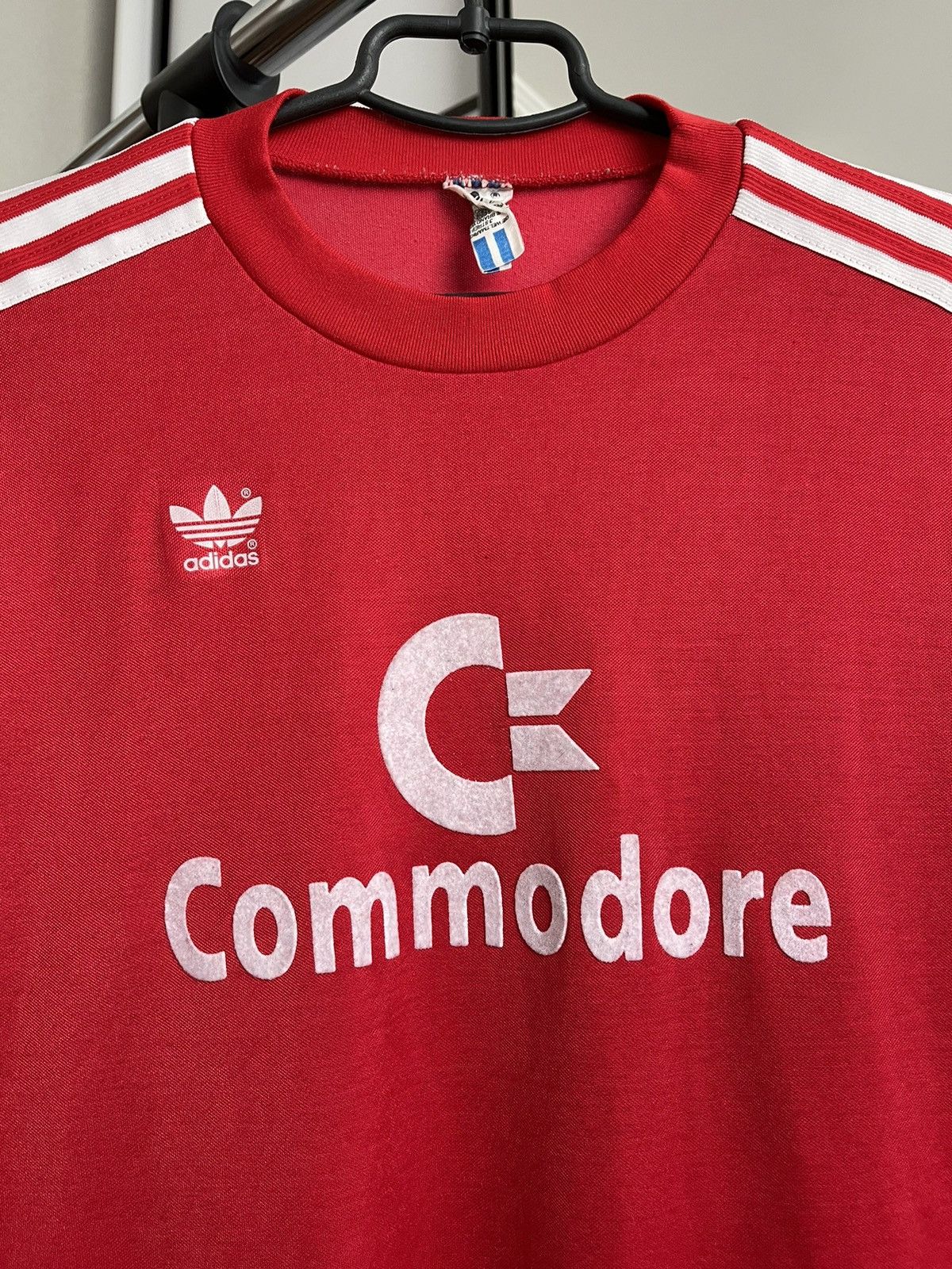 Vintage 1984/1986 Adidas Bayern Munich Vintage Soccer Jersey T-Shirt Size US S / EU 44-46 / 1 - 4 Thumbnail