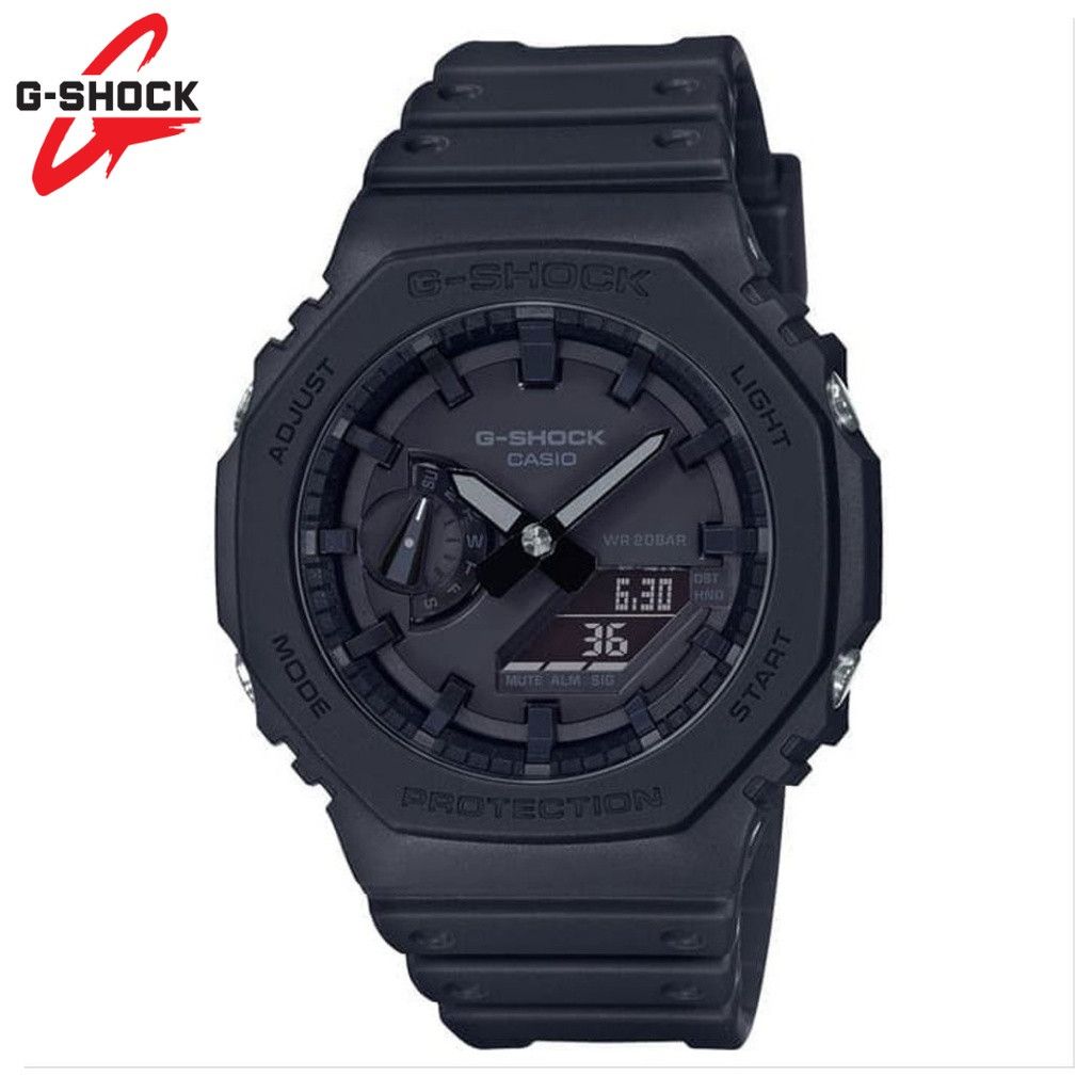 image of Casio G-Shock Ga2100 Ga-2100-4A Ga-2100-1A in Black, Men's
