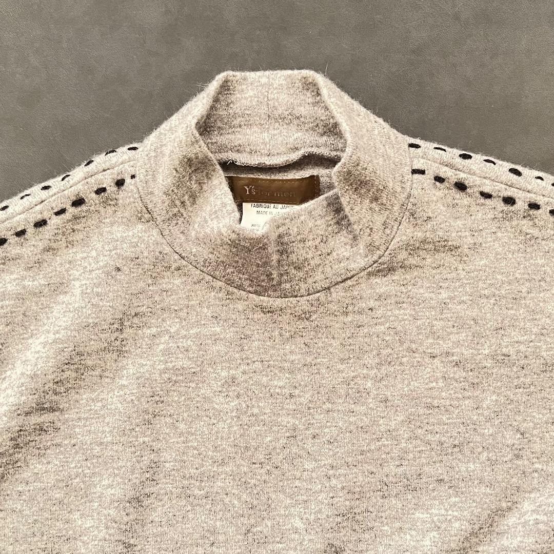 Yohji Yamamoto Contrast Stitch Sweater Size US L / EU 52-54 / 3 - 3 Thumbnail
